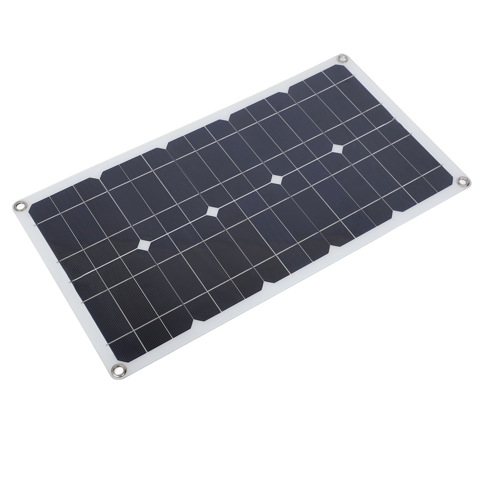100-w-solarpanel-set, Ip67 Wasserdichtes, Hocheffizientes Solarpanel-ladegerät Mit 12-v-/24-v-/20-a-regler, 2 Außenmontagehaken