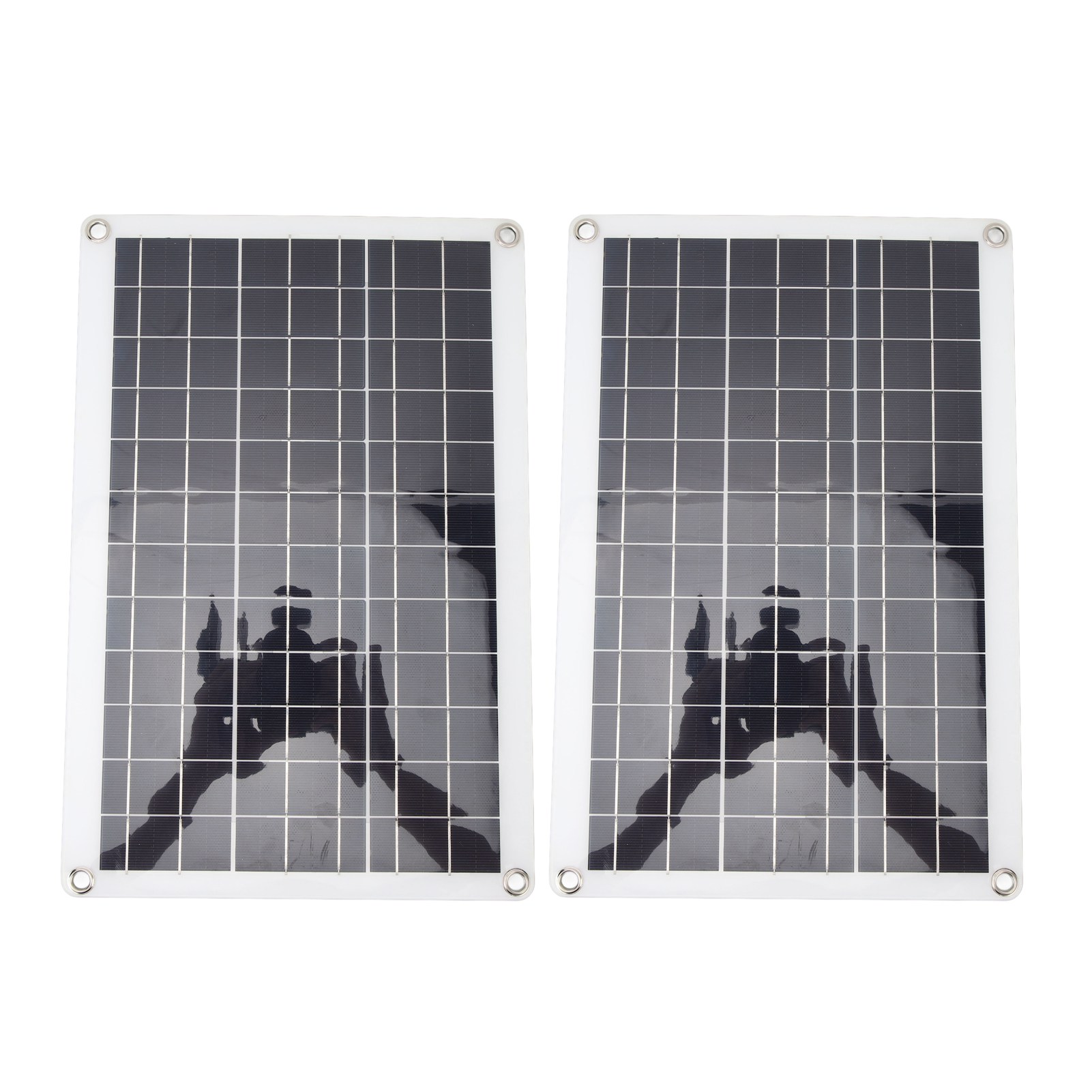 Solarstrom-set, 18 W, 18 V Panel, Polykristallines Silizium, Usb Typ-c Dc-ausgang, 100 A Steuerkabel, Für Netzunabhängige Wohnmobile
