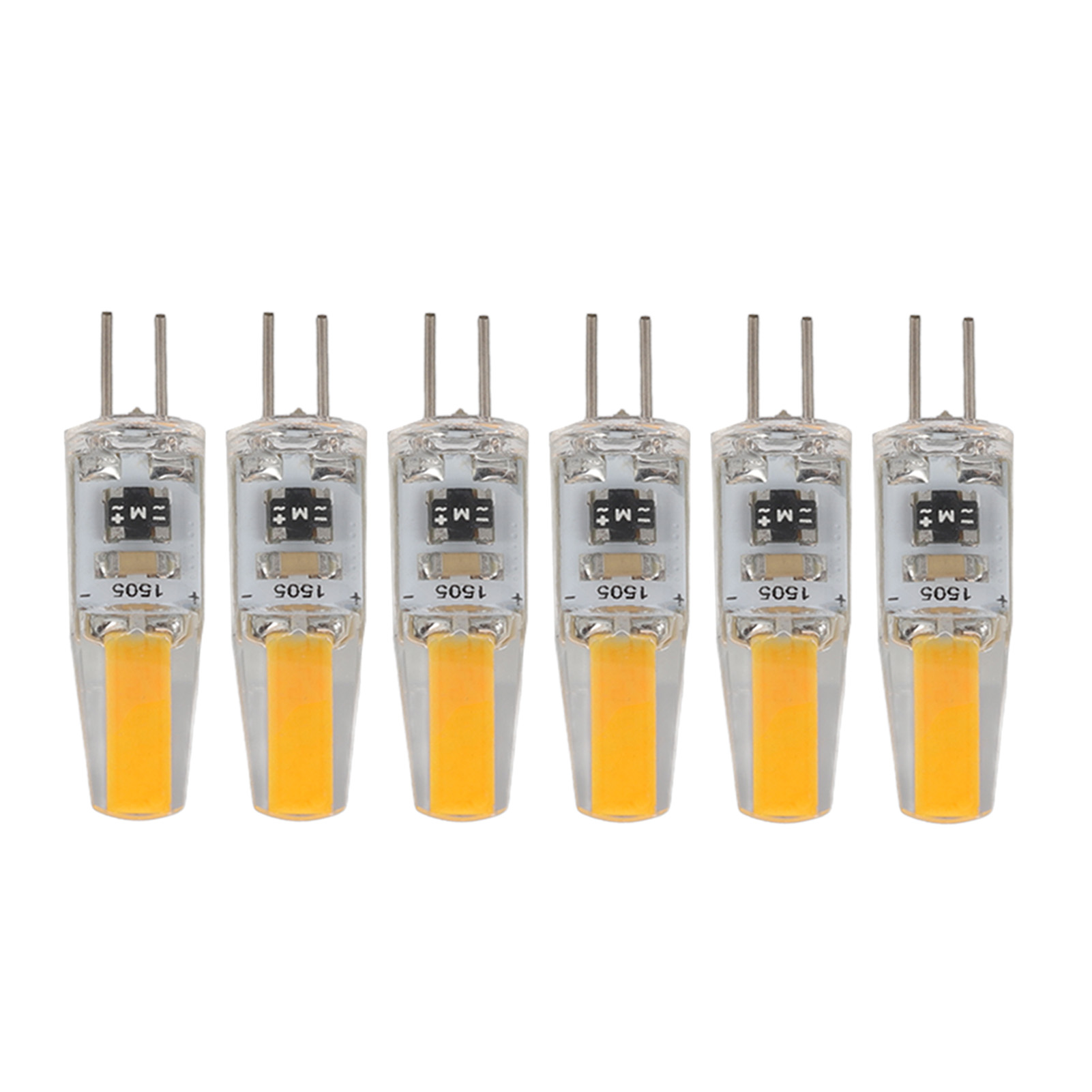 6 Stück Dimmbare G4-led-lampen (2 W, 180 Lm) Für Tisch-, Wand- Und Kronleuchter, 120-v-ersatz