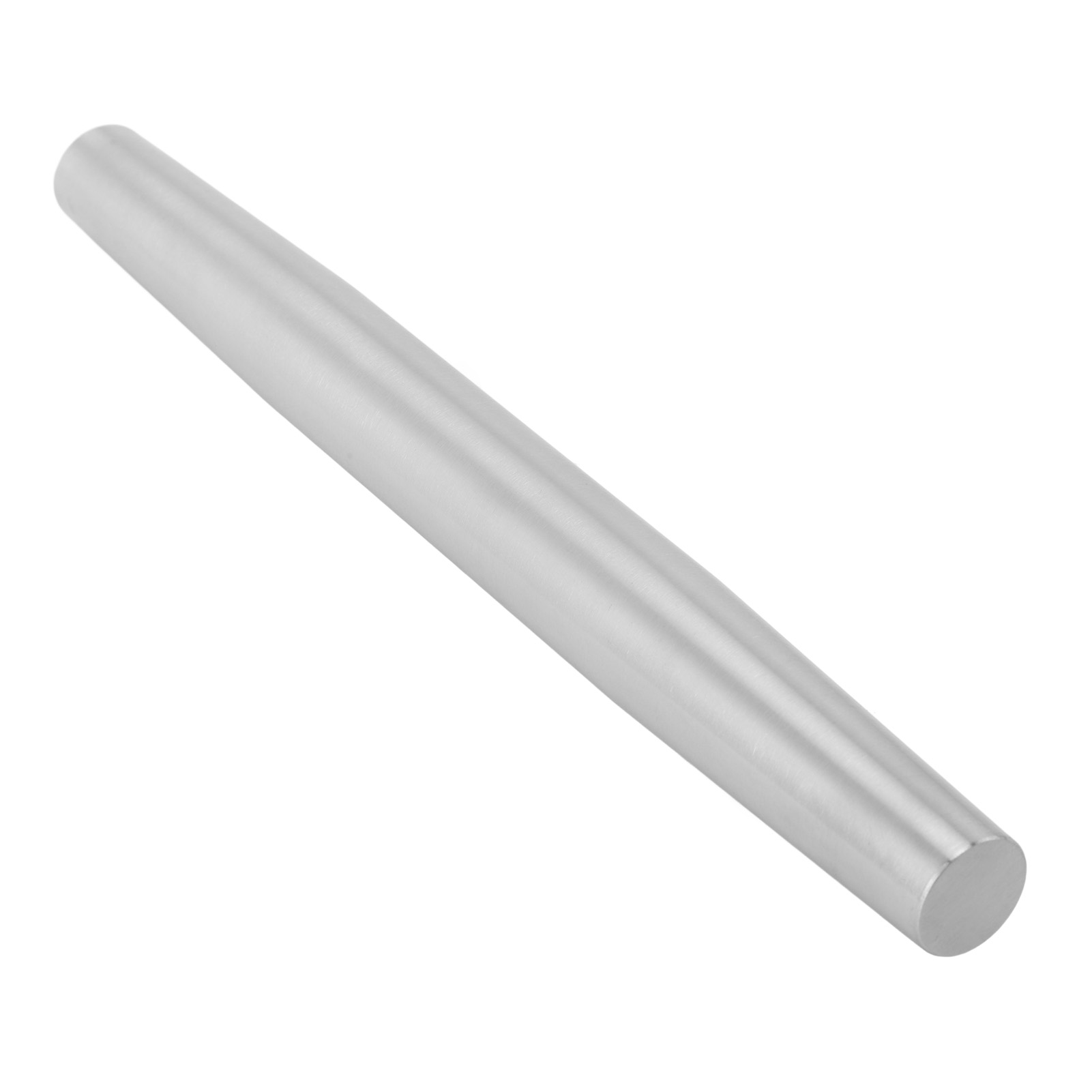 Antihaft-nudelholz Aus Edelstahl 304, 33 Cm, Zum Backen Von Pizza, Kuchen, Pasta, Keksen, Teigtaschen, Leder, Silber
