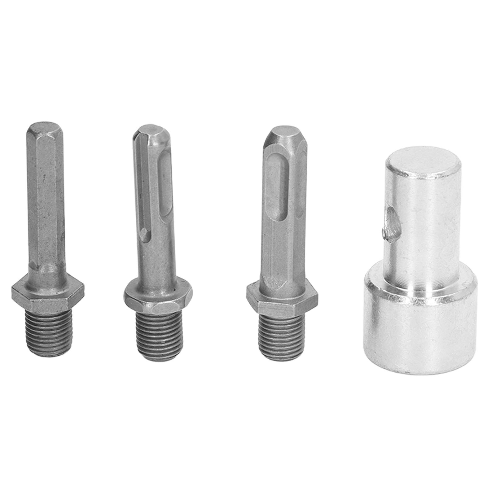 1-zu-3-bohrer-adapter, Bohreradapter, Kohlenstoffstahl, Rundgriff, 2 Löcher, 2 Buchsen, Gartenbohrer-anschluss, Gartengeräte