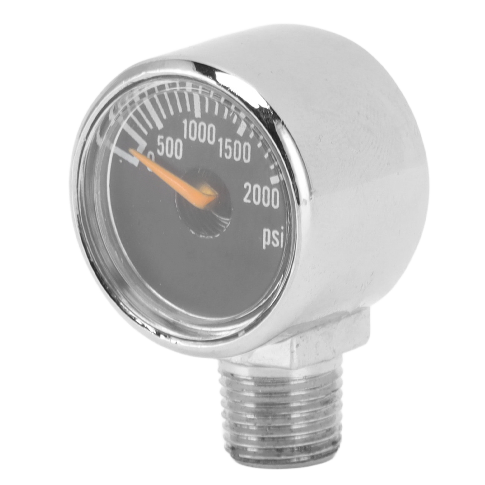 Manometer Bis 2000 Psi, 1/8-npt-anschluss, Fülldruckmesser Für Co2-gasflaschen, Schwarz