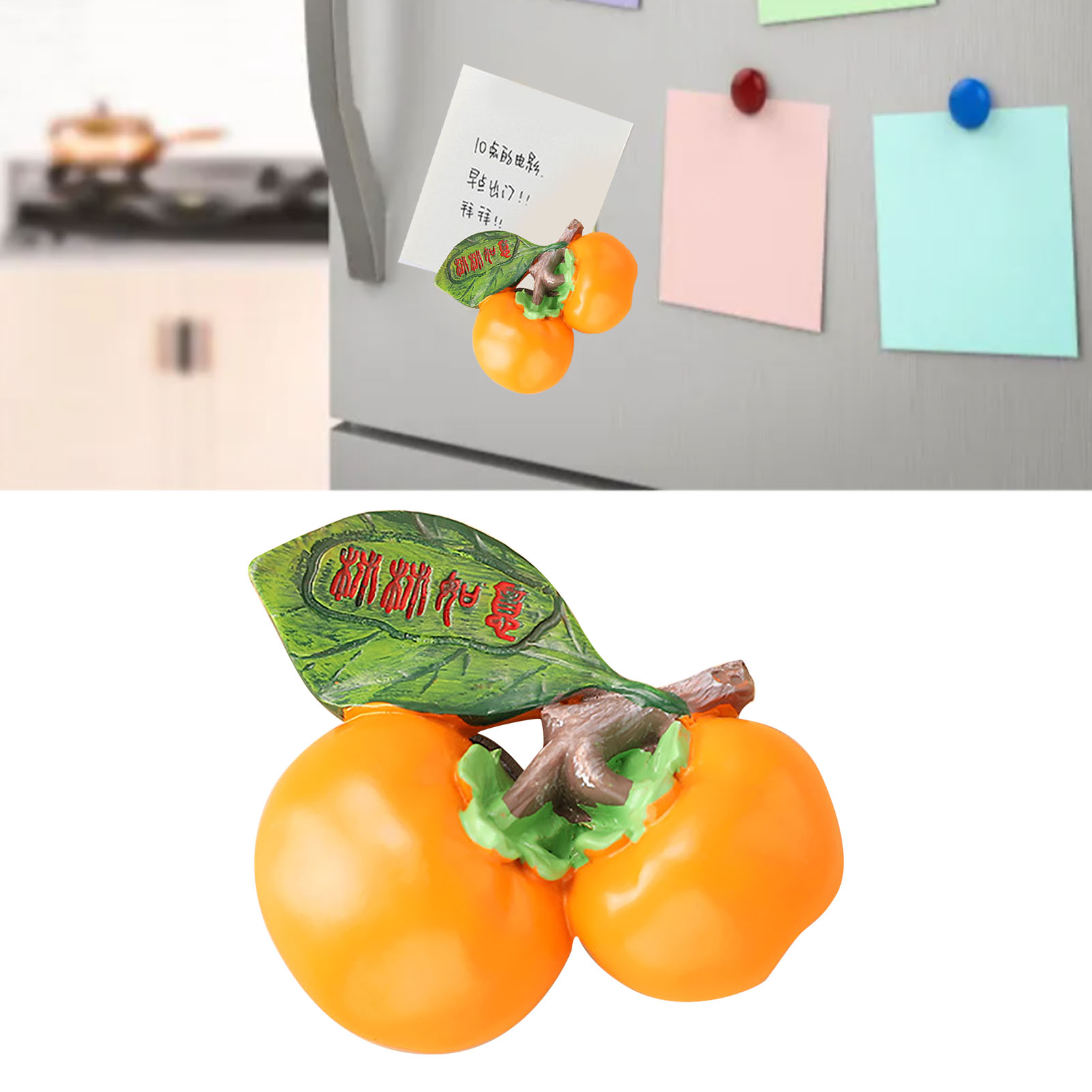 3d-kühlschrankmagnet Aus Kunstharz In Fruchtform, Niedlicher, Dekorativer Multifunktionsmagnet, Foto-requisite Für Küche Und Büro