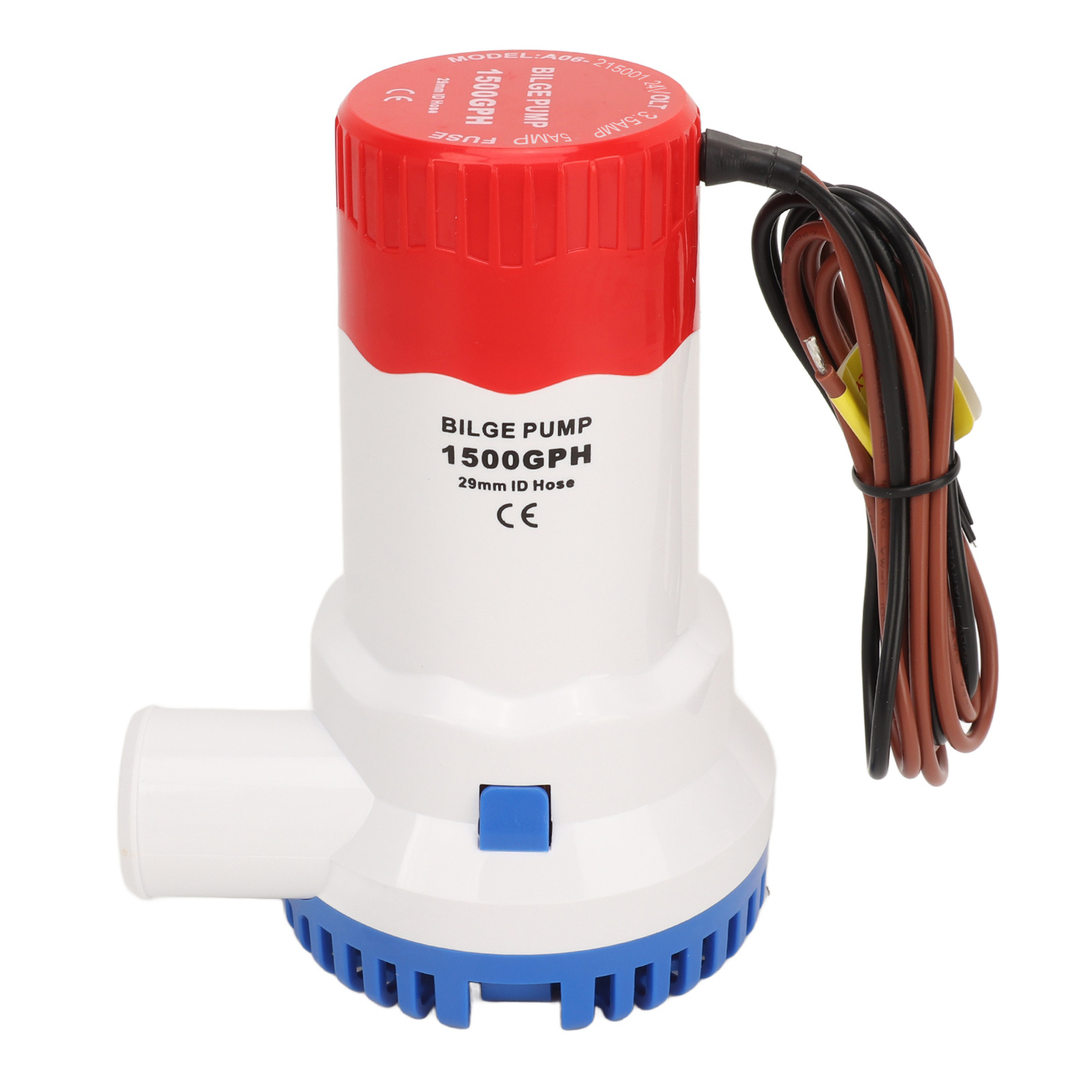Bilgenpumpe Mit 1500 Gph (gallonen Pro Stunde), Tauchbilgenpumpe Für Boote, Mikrobilgenpumpe Für Teiche, Pools Und Wohnmobile, 24 V