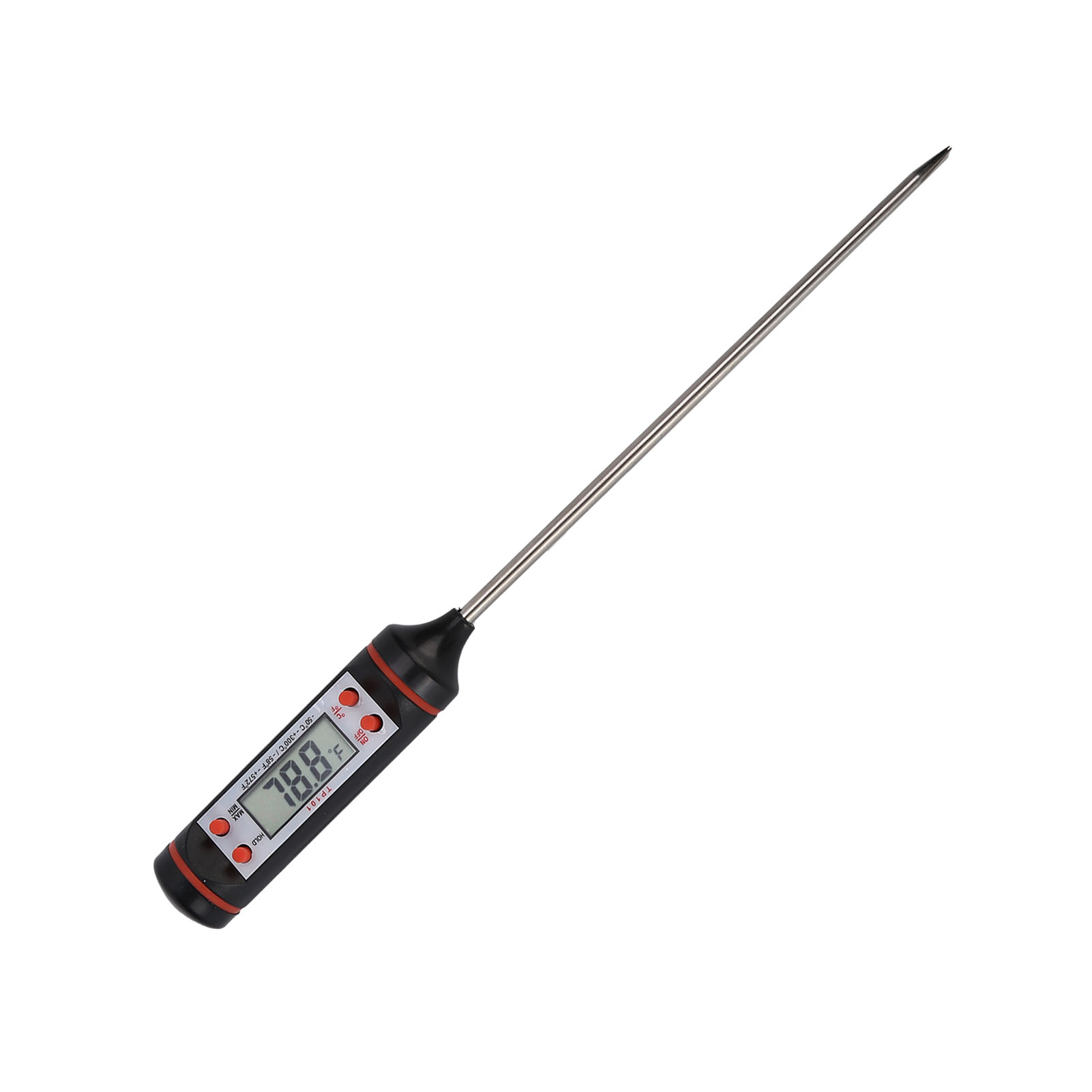 Küchenthermometer Im Stiftformat Für Flüssigkeitstemperatur, Multifunktionaler Grilltemperaturmonitor Für Fleisch Und Lebensmittel