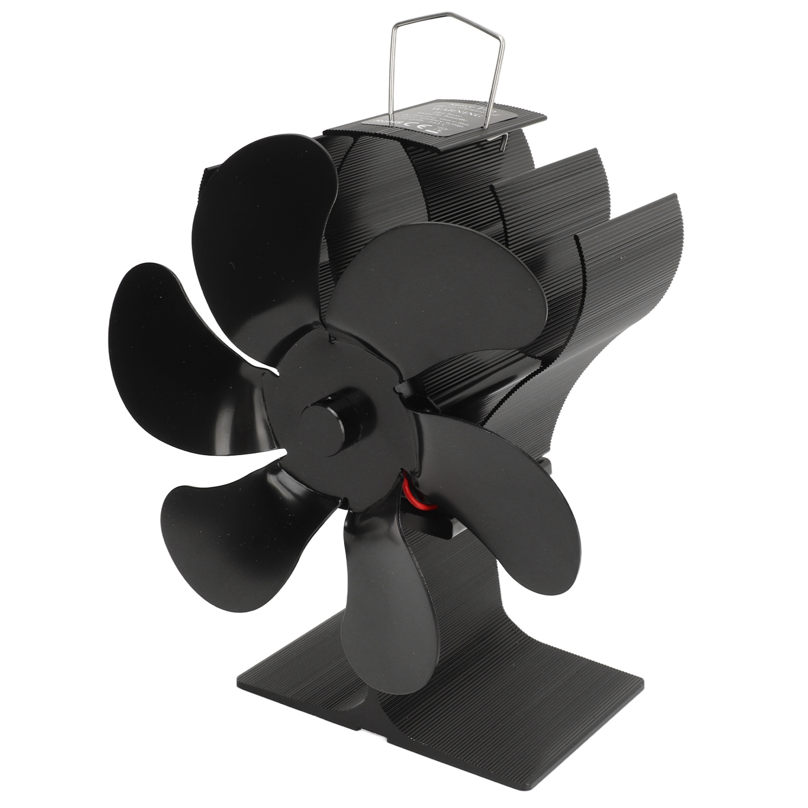 6-blatt-ofenlüfter, Kaminventilator, Wärmebetrieben, Schnell, Warm, Leise, Hitzebeständig, Thermoelektrischer Kaminventilator Für Zuhause