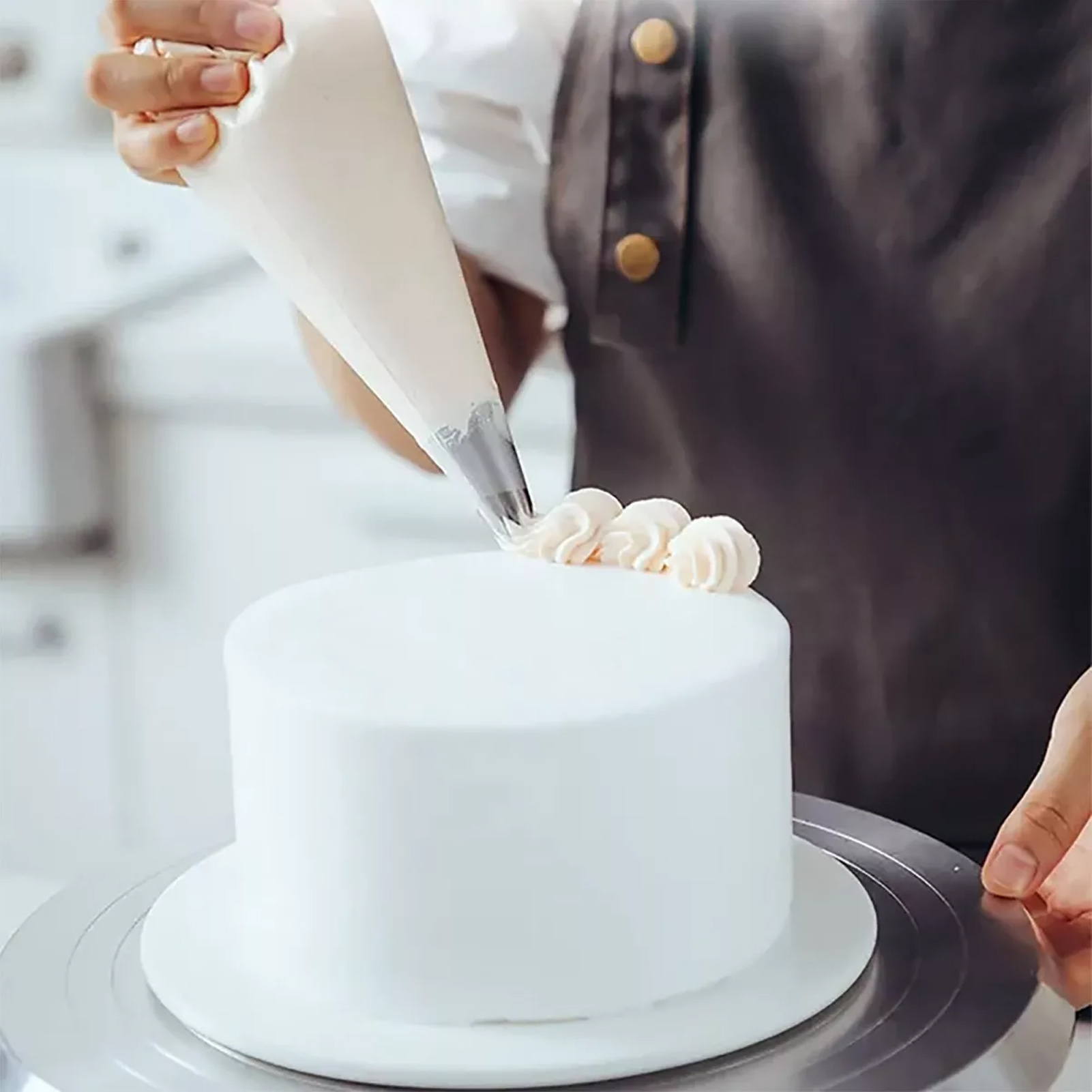 300 Stück Einweg-spritzbeutel, Dicke Spritzbeutel Zum Backen Von Cupcakes, Keksen Und Tortendekorationen