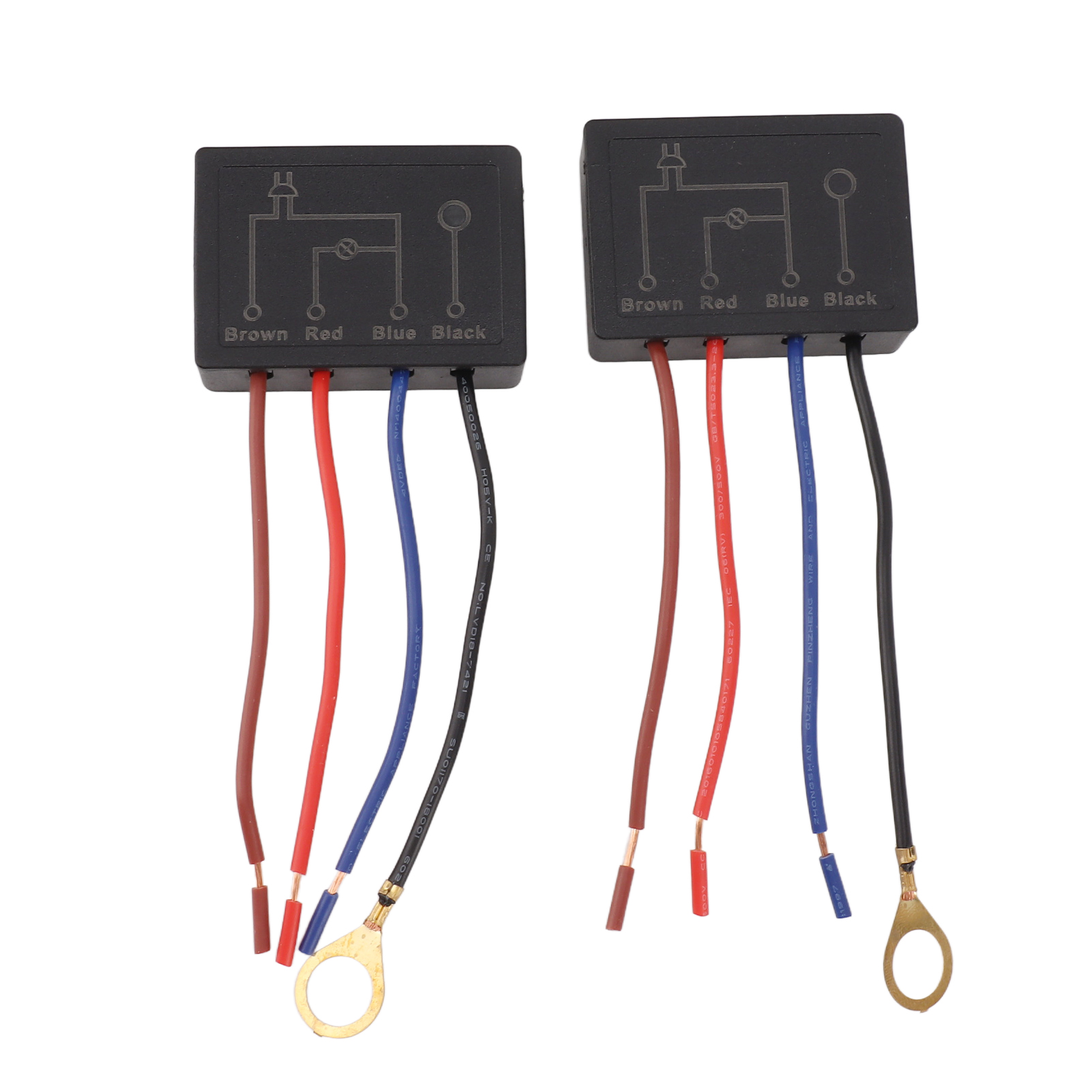 Ksy 413a 3-wege-touch-sensor-dimmer Für Glühlampen (20–100 W) Und Led-lampen (3–25 W), Touch-lampensteuerungsmodul Für Schreibtischlampen (110–230 V)