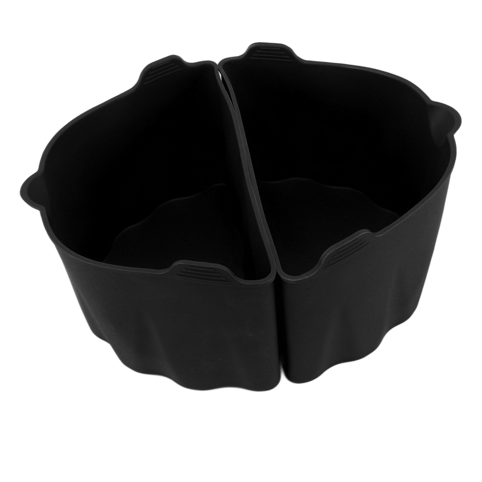 Stück Silikon-einsätze Für Slow Cooker (6-7 L) – Trennwand Für Slow Cooker, Geeignet Für Zuhause Und Gastronomie, Schwarz