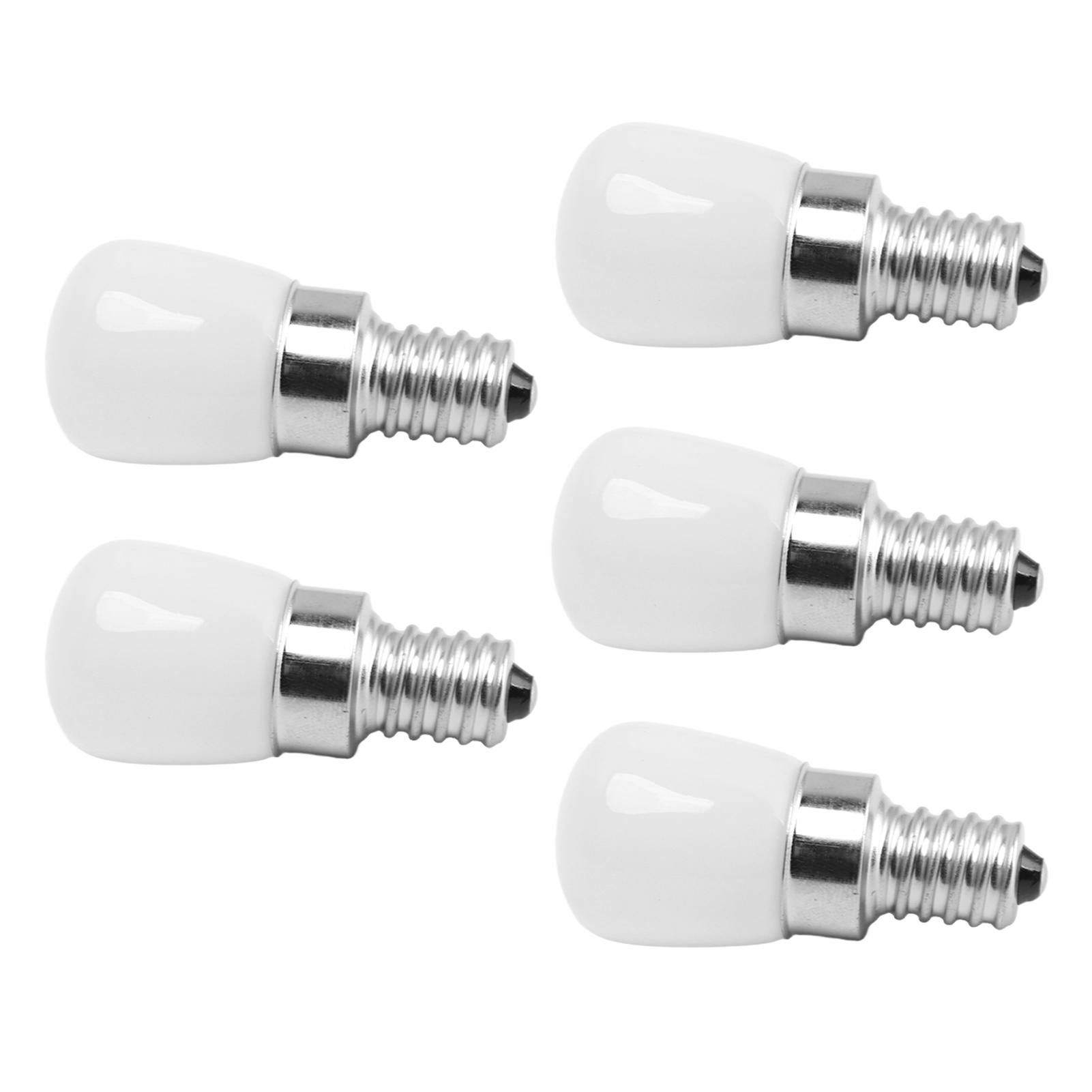 5 Stück Led-kühlschranklampen E12 Für Gefrierschränke, Energiesparend, 120 V, Warmweißes Licht