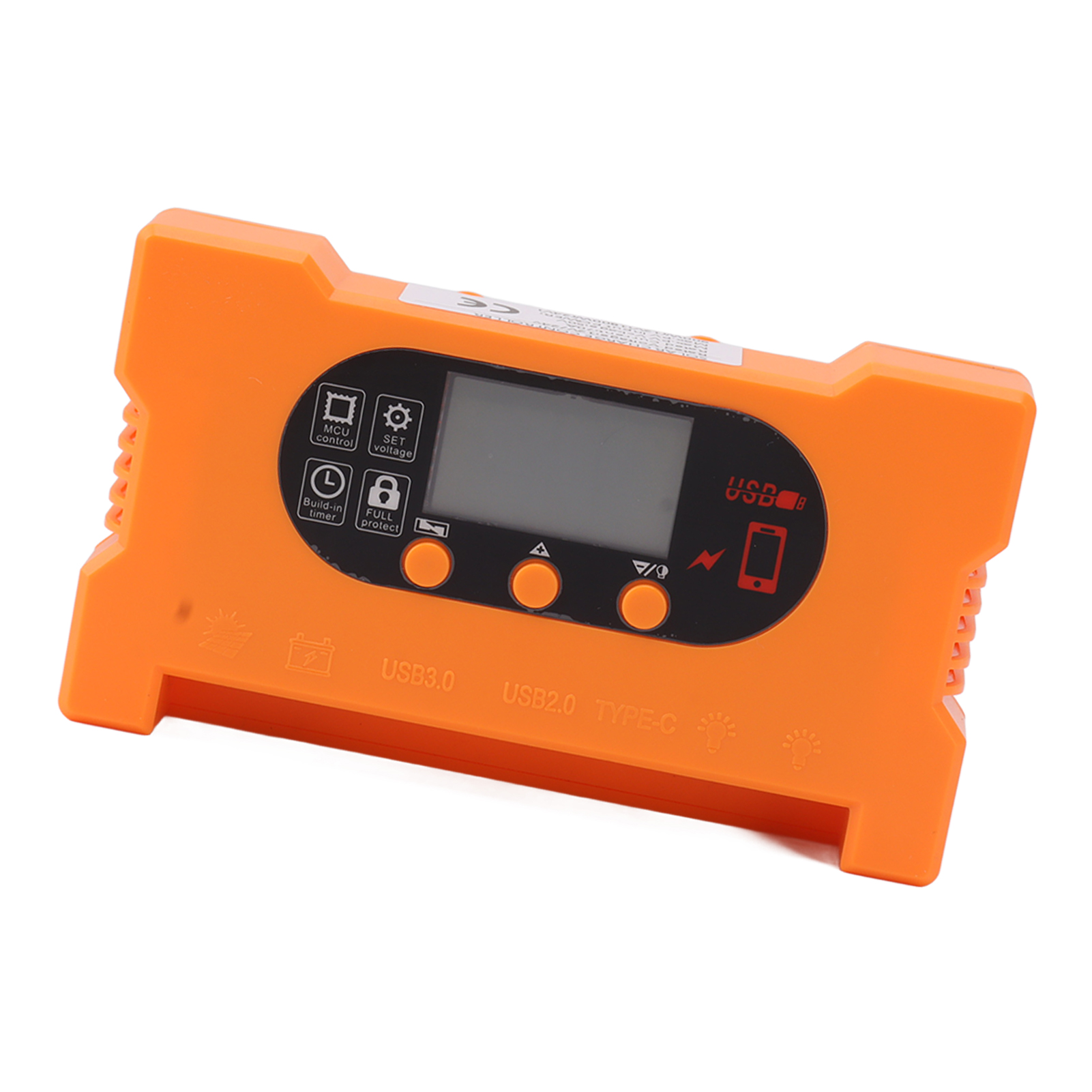 Solarladeregler Typ C, Schnellladefunktion, Kurzschlussschutz, Automatische Batterieerkennung, 50-a-solarregler