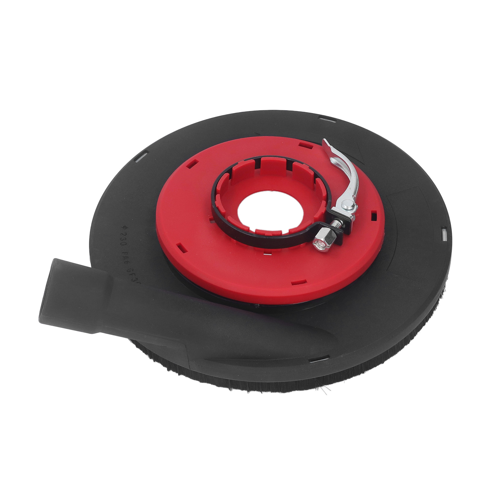 Staubschutzhaube Für 9-zoll-winkelschleifer, Flächenschleif-staubschutzhaube Für Winkelschleifer, Rot/schwarz, 230 Mm