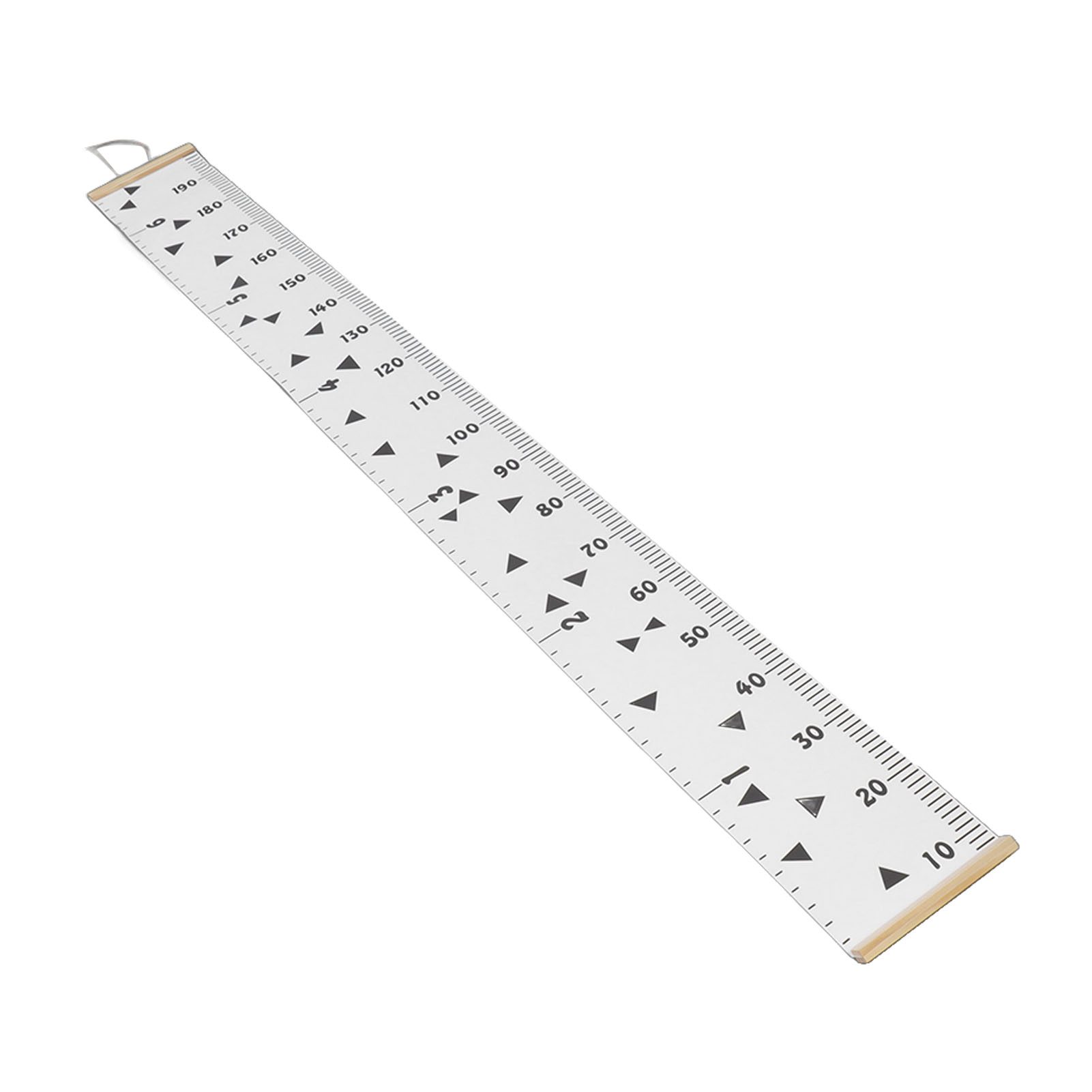 Größenmessband Für Kinder, Präzises Größenmessband Für Kinder, Lineal, Abnehmbar, Aus Canvas, Zur Wandmontage, Dreieckig, Für Zuhause