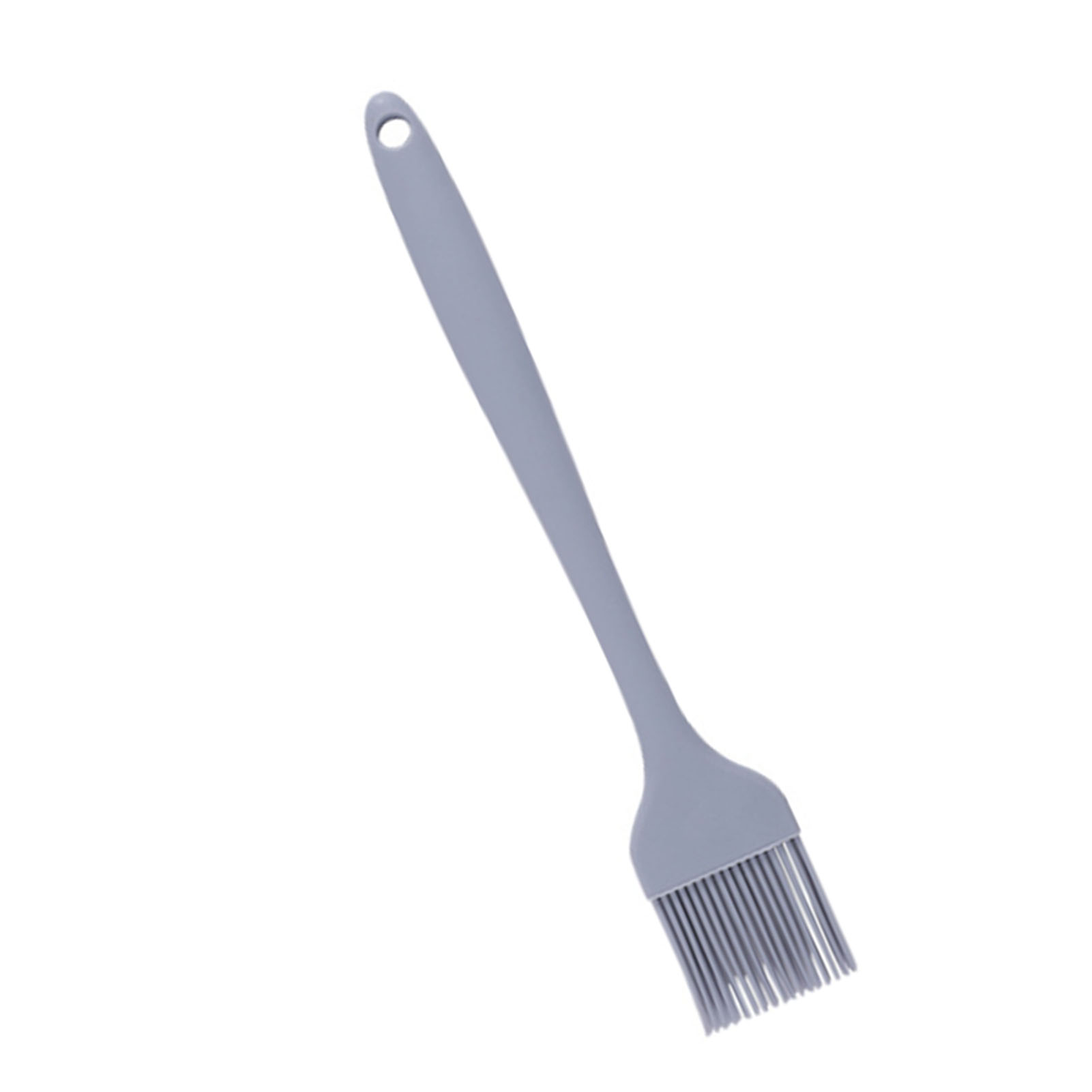 Zuckergusspinsel, Lebensmittelechtes Silikon, Abnehmbarer, Hitzebeständiger Pinsel, Küchenpinsel Zum Backen, Grillen, Für Öl, Butter, Soßen, Putenfleisch, Hellgrau