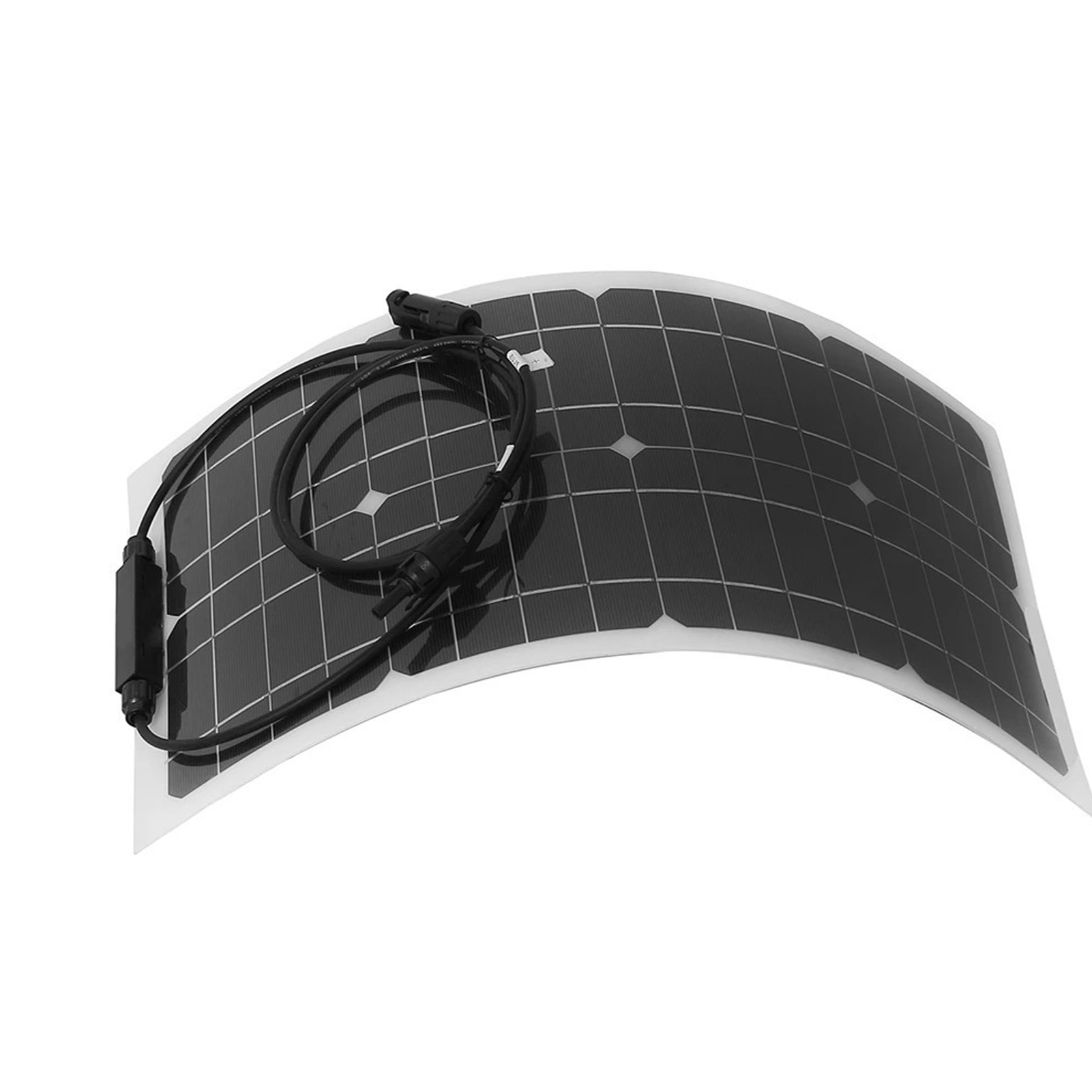 100-w-tragbares, Flexibles Solarpanel-netzteil Für Boote, Wohnmobile Und Outdoor-aktivitäten
