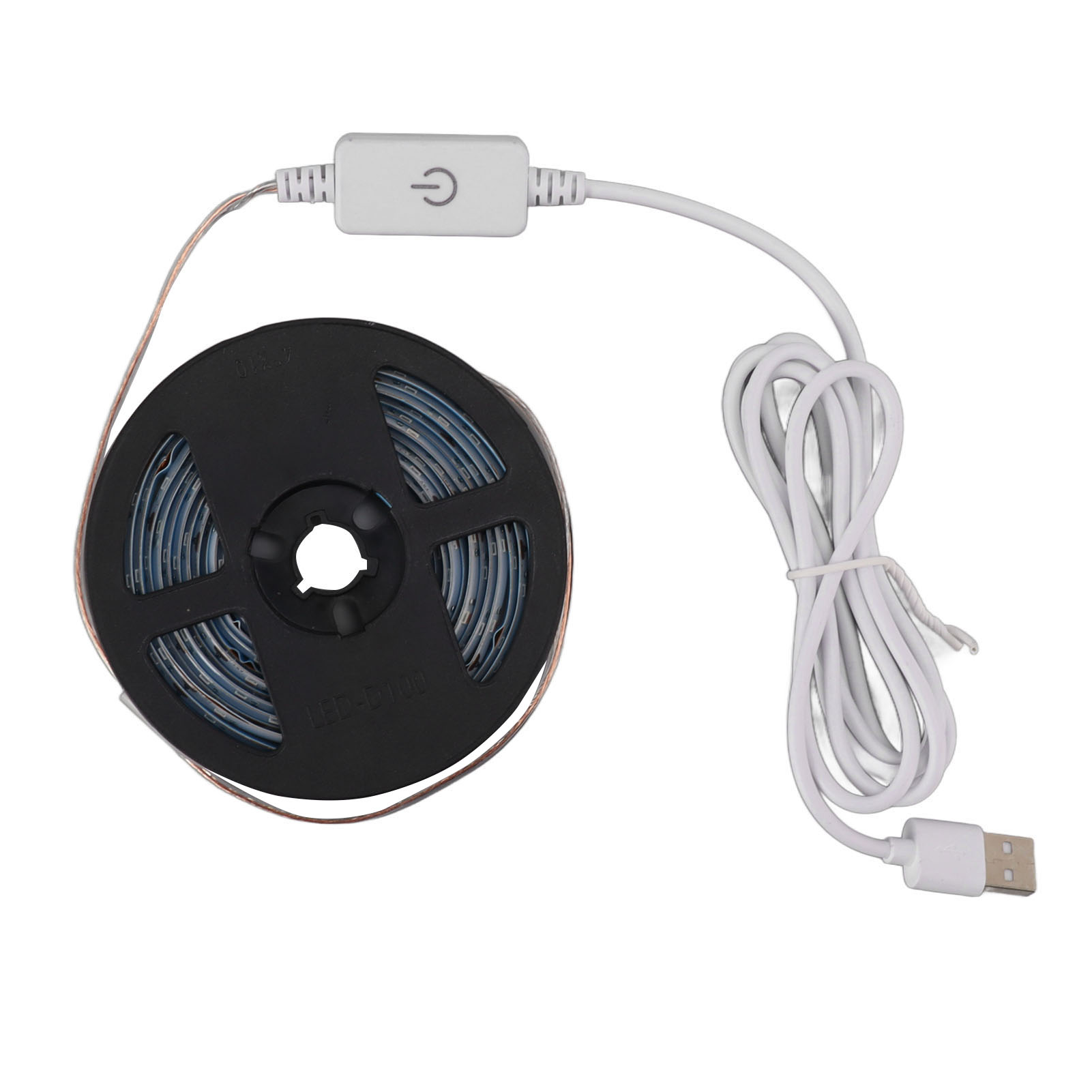 5v Vollspektrum-led-pflanzenlampenstreifen Mit Touch-dimmung, Usb-anschluss, Wasserdicht, Für Gemüse- Und Blumengewächshäuser