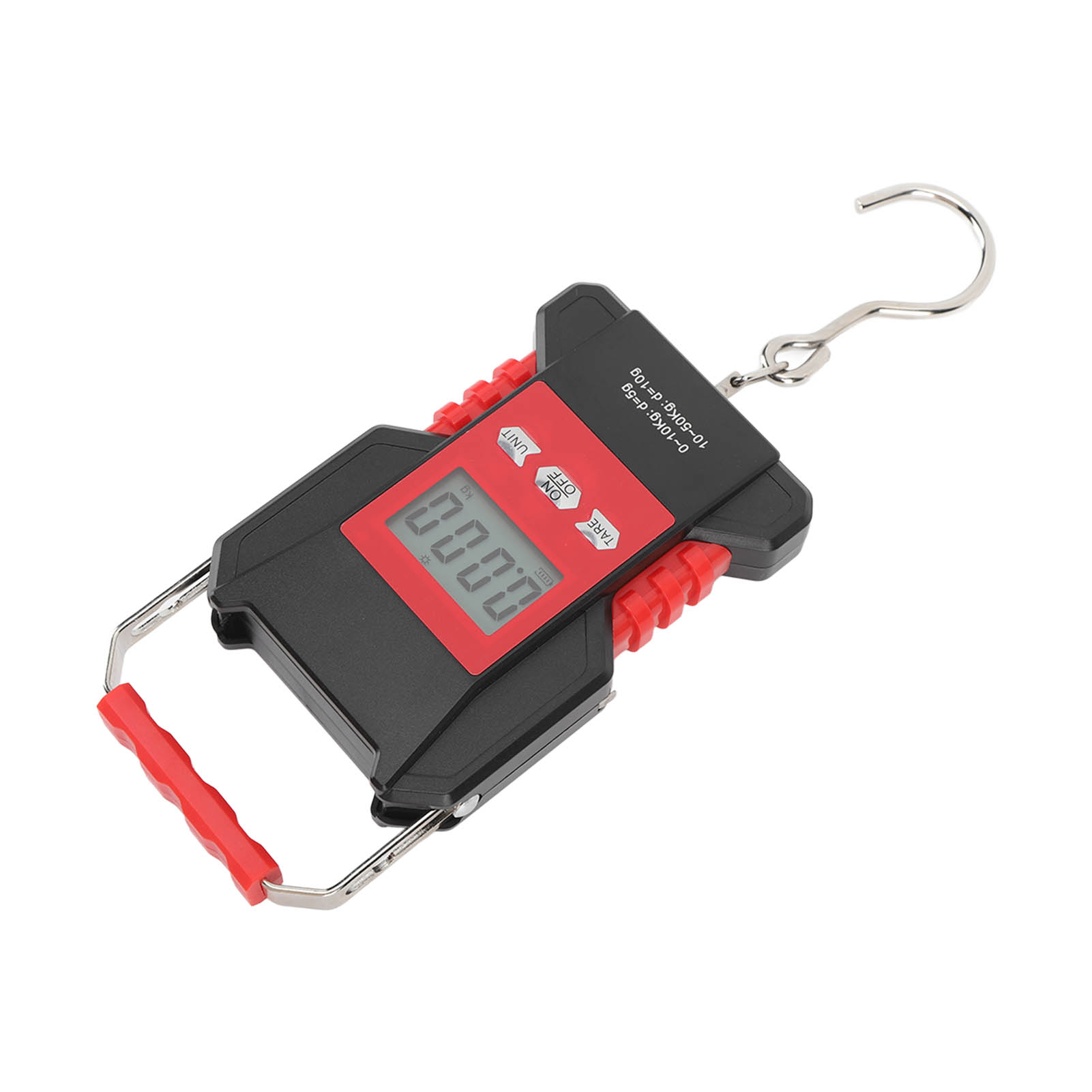 Digitale Angelwaage, 50 Kg, Hintergrundbeleuchtetes Lcd-display, Usb-ladefunktion, Angelwaage Mit Messbecher Für Reisegepäck