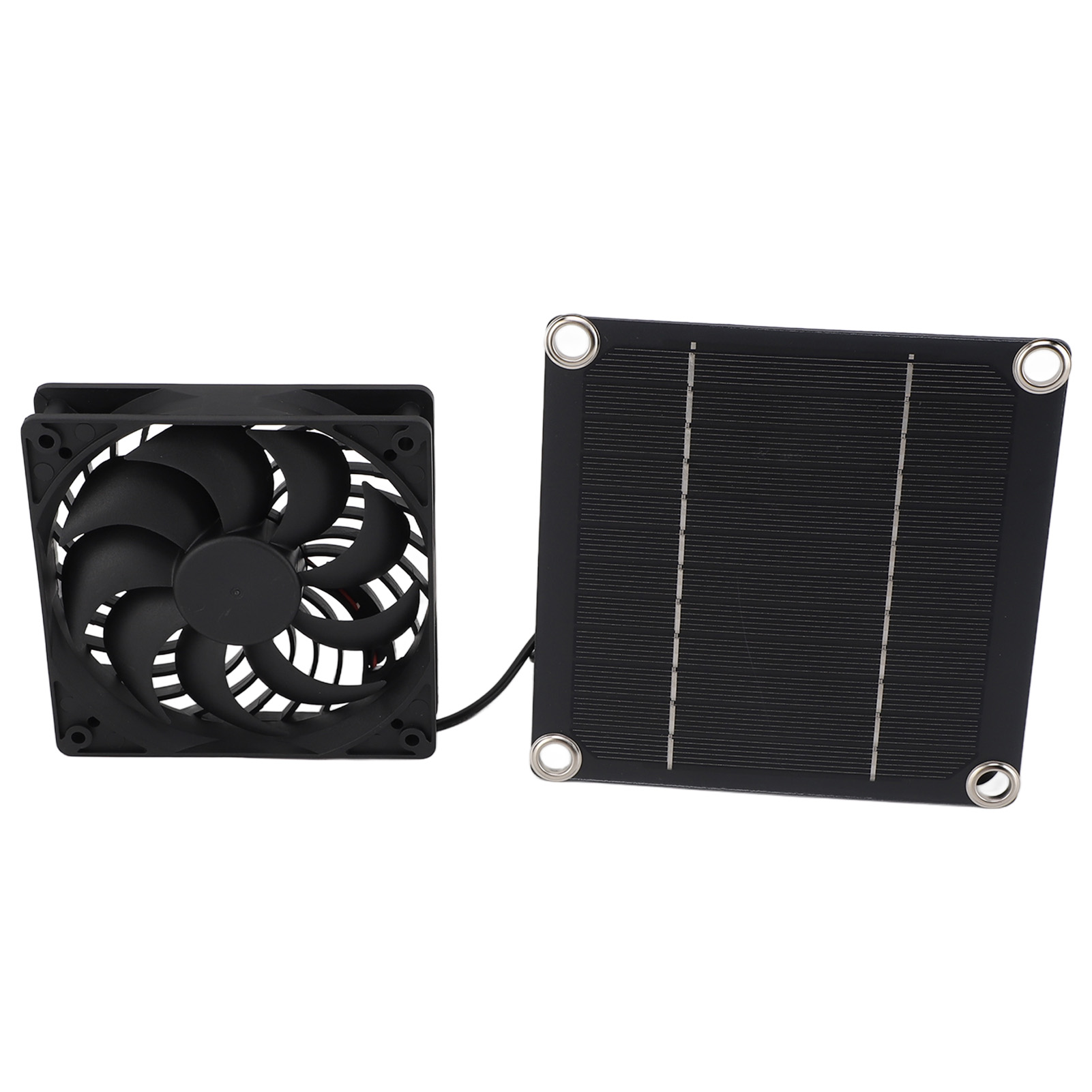 5w 5v Monokristallines Silizium-solarpanel-lüfterset, Photovoltaik-panel-abluftlüfterset