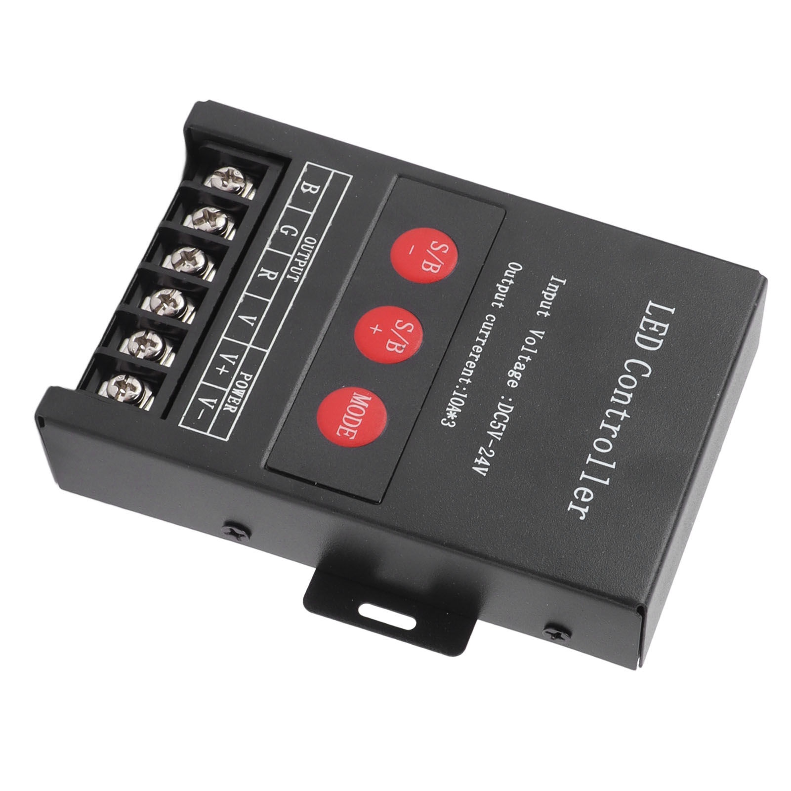 Rgb-led-controller, Kabellos, Hohe Leistung, Metallgehäuse, 15 Modi, Farblichtsteuerung Für Zuhause, Hotel, Ktv