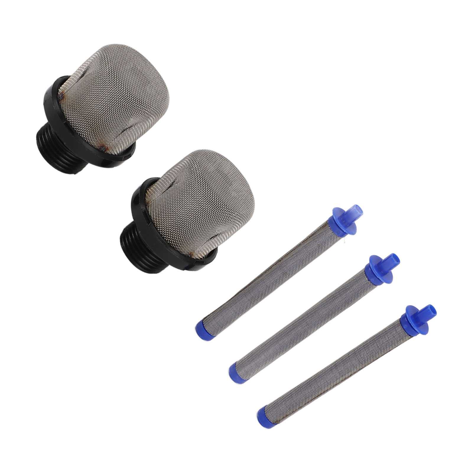 Set Bestehend Aus 2 Einlasssieben (288716) Und 3 Filtern Für Airless-sprühgeräte. Waschbarer, Wiederverwendbarer Ersatz-einlassfilter Für Airless-sprühgeräte.