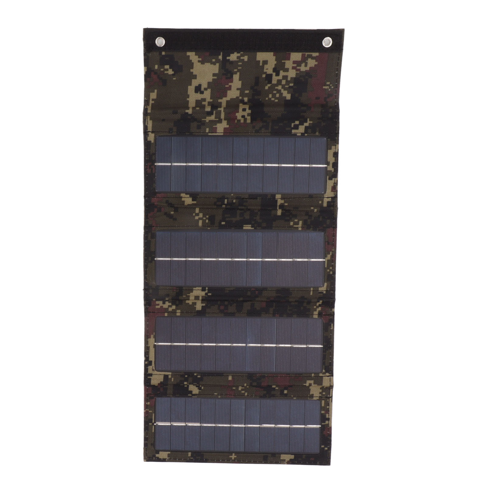 Faltbare 40-w-solarpanel-ladetasche (4-fach) Mit Monokristallinem Solarpanel Für Outdoor-aktivitäten Wie Camping, Wandern, Notladung Und Tarnung