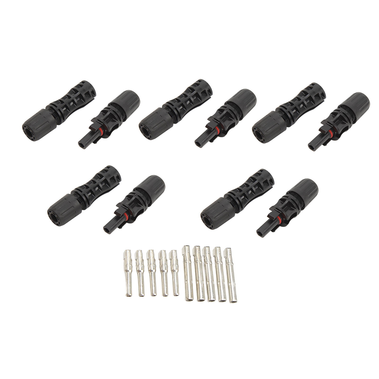 5 Paar Solarstecker Mit Stiften, Ip67 Wasserdicht, Weiblich/männlich, 1500 V, 30 A, Pv-solarpanel-anschluss