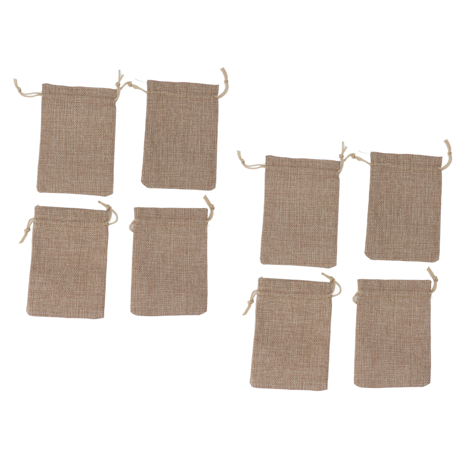 50 Jute-geschenktüten Mit Kordelzug, Schmuckbeutel Aus Leinen, Jute-hochzeitstüten Für Diy-partys