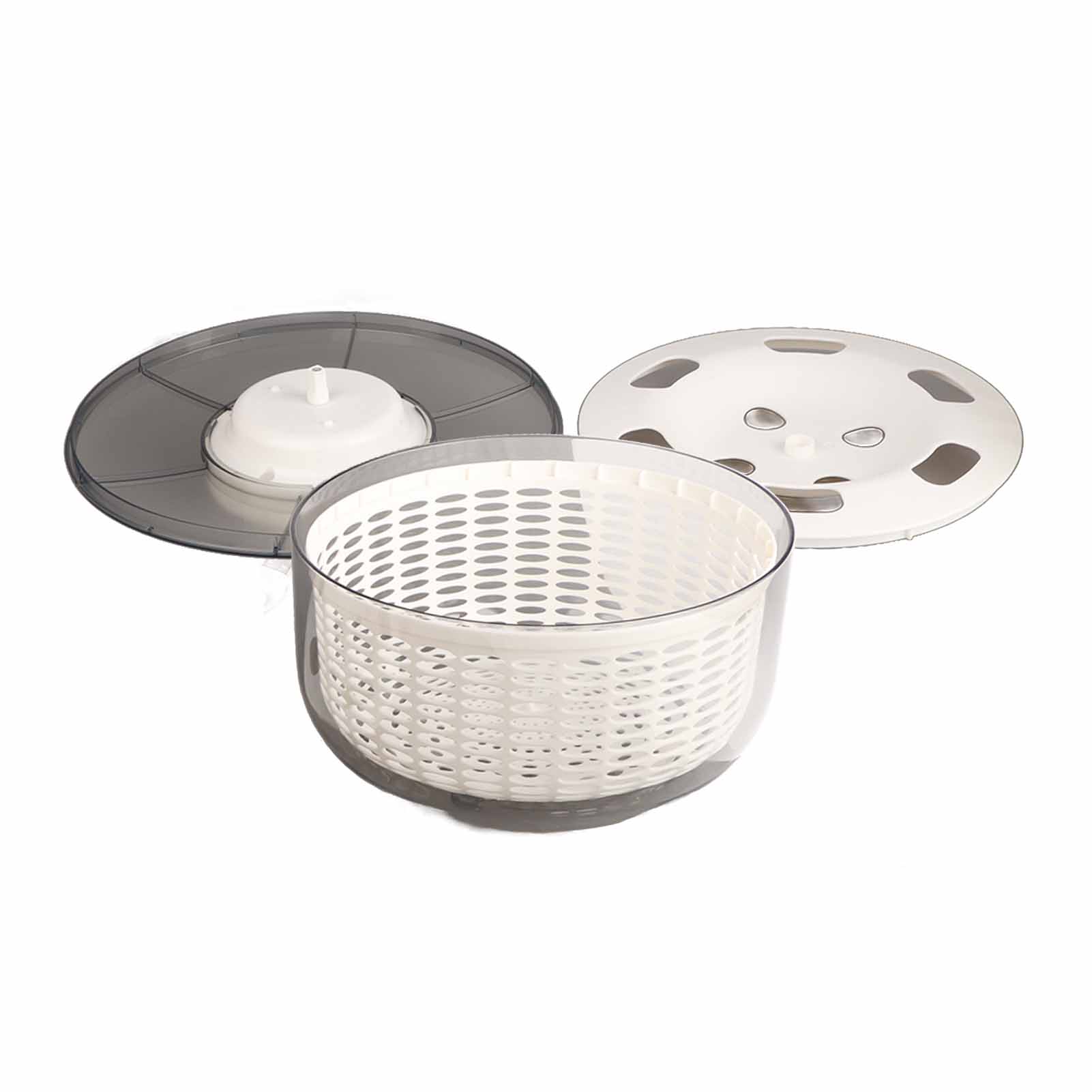 Elektrische Salatschleuder, 500 U/min, Waschen, Trocknen, Abtropfen, Gemüse- Und Obstsieb Für Die Küche, 6000 Ml, 27 X 27 X 17 Cm / 10,6 X 10,6 X 6,7 Zoll