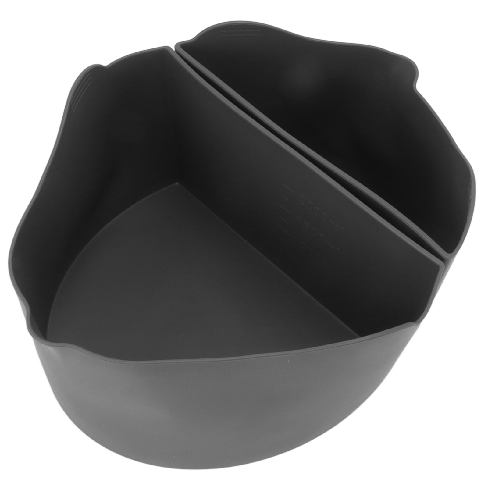 1-in-1-slow-cooker-trenner, Wiederverwendbarer Silikon-topfeinsatz In Lebensmittelqualität Mit Tragegriff, Für 6-liter-töpfe, Grau