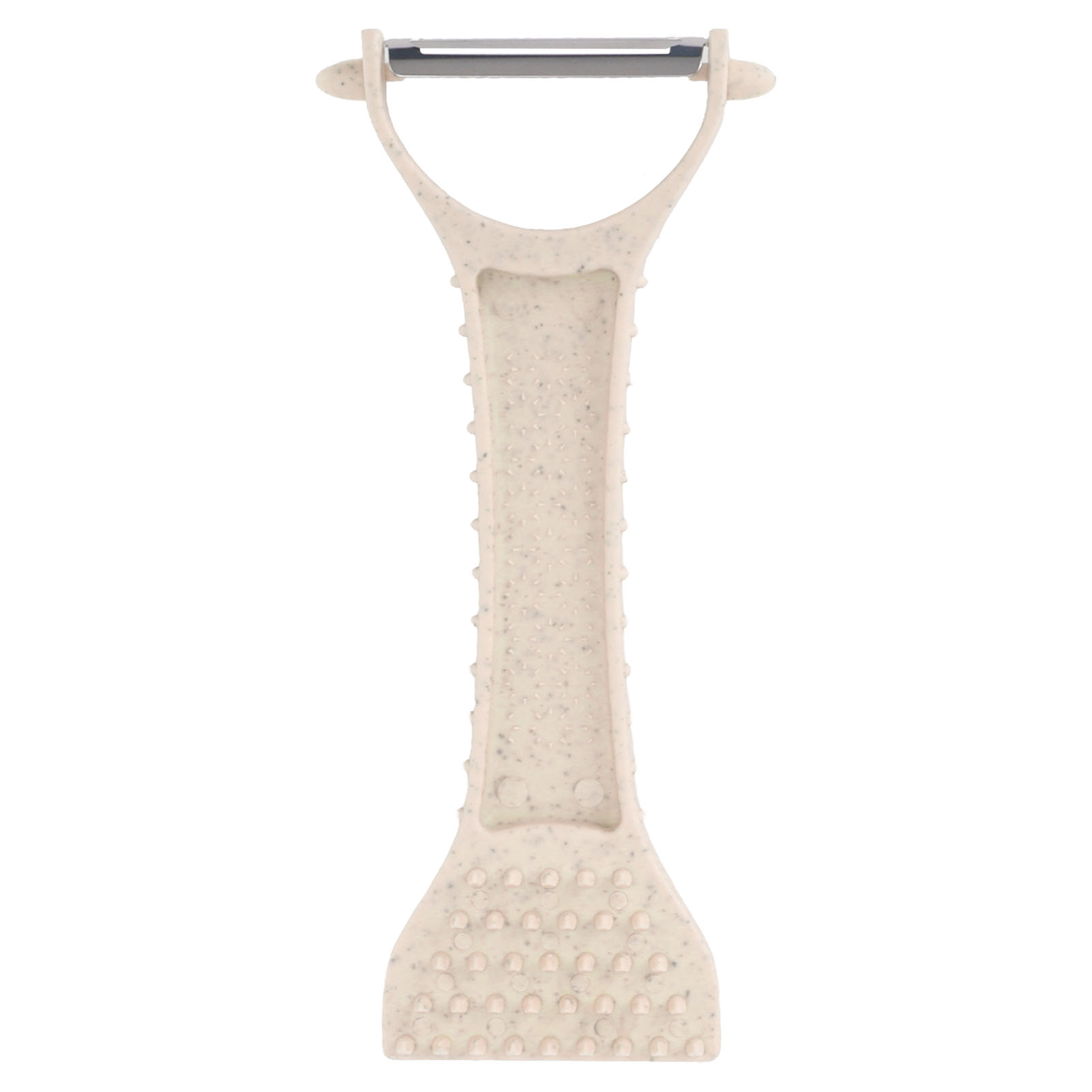 Gemüseschäler Für Obst, Kartoffeln, Gurken Und Karotten, Küchenhelfer Aus Edelstahl In Beige