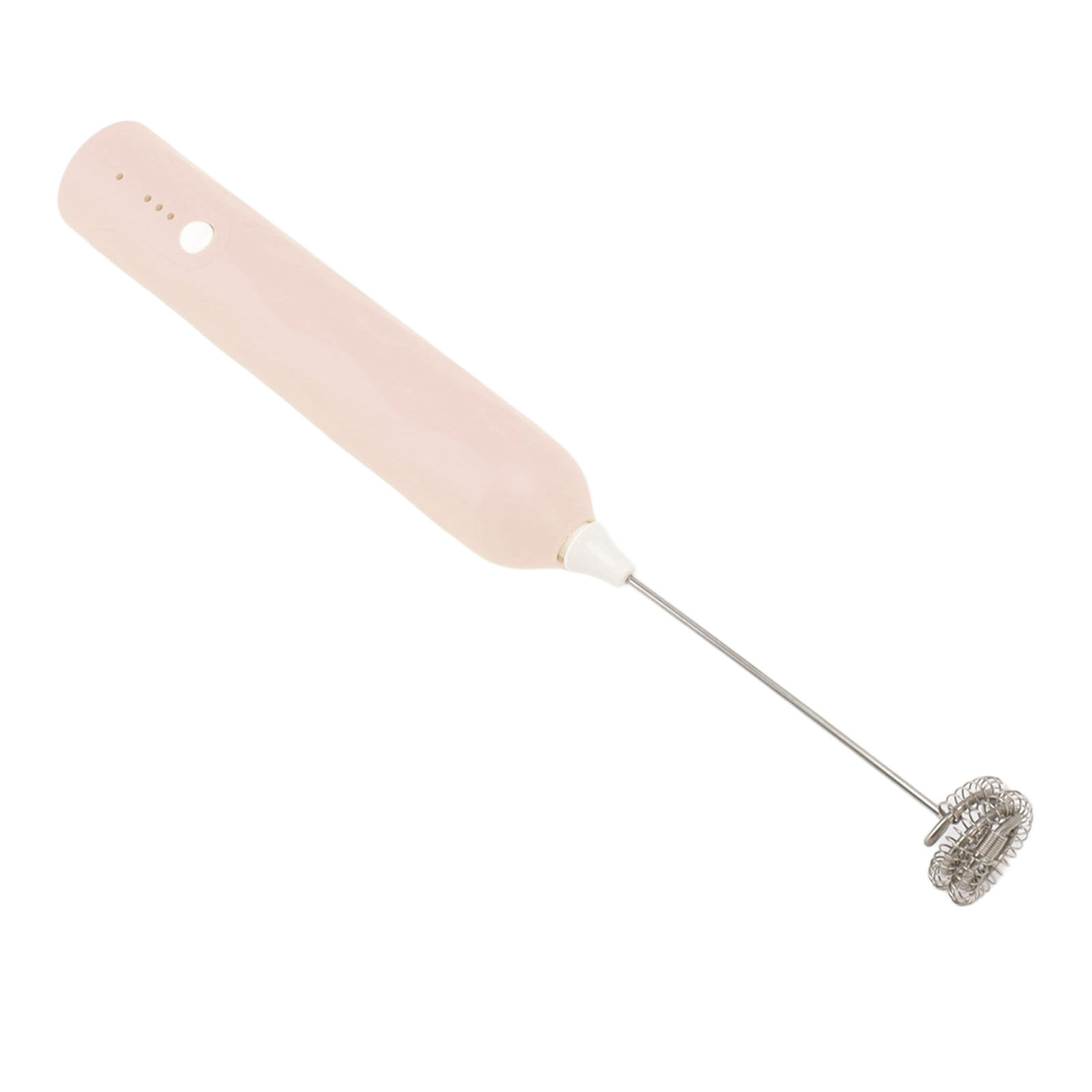 Kleiner Mini-multifunktions-handmixer Mit Rührfunktion, Elektrischem Rührgerät, Schaumbereiter, Schneebesen, Kabellosem Milch- Und Kaffeeaufschäumer, Aprikose