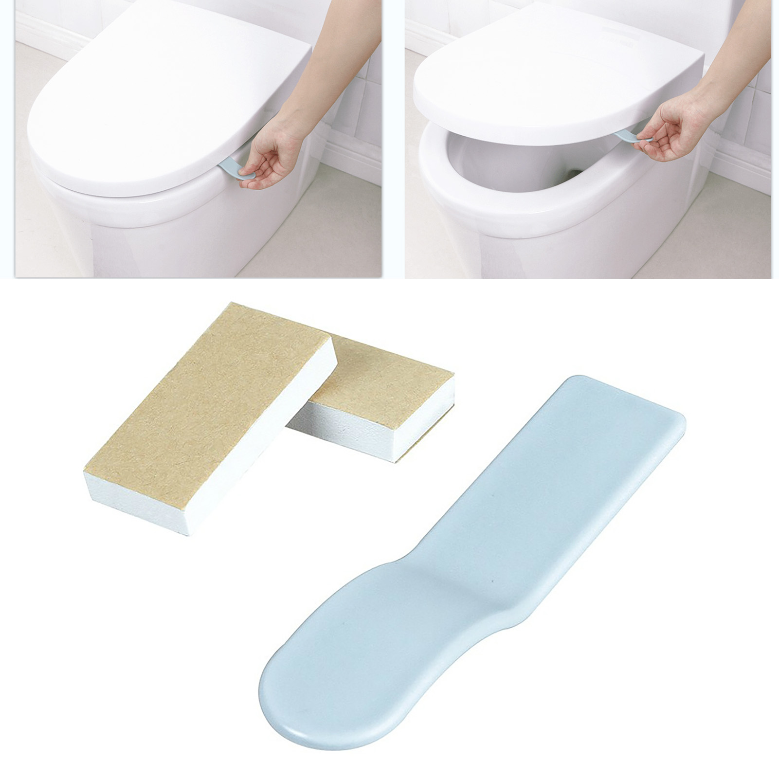 Toilettensitzheber, Schön, Schmutzabweisend, Für Den Heimgebrauch, Blau