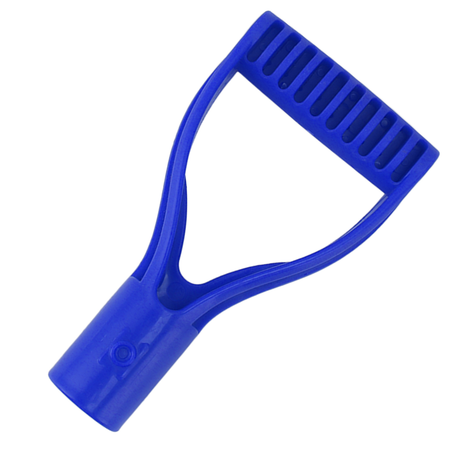 Kunststoff-schaufelstiel, 32 Mm Innendurchmesser, D-griff, Ersatz Für Schneeschaufeln, Zum Graben Und Rechen, Blau
