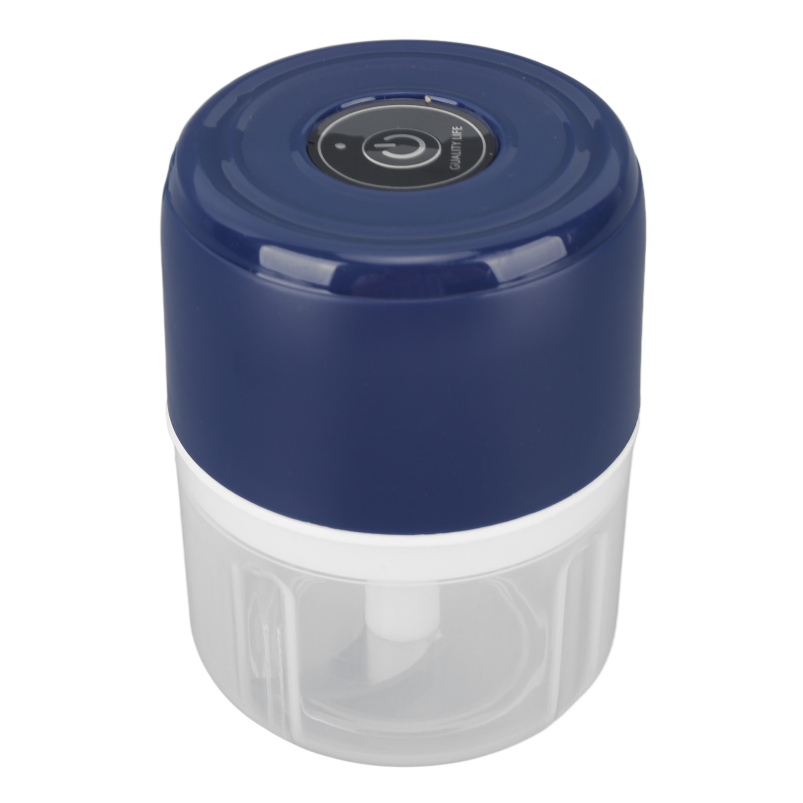 Elektrischer Knoblauch- Und Zwiebelschneider, Tragbare Küchenmaschine Mit Usb-ladefunktion, Für Gemüse, Paprika, Gewürze, Babynahrung, 250 Ml, Blau