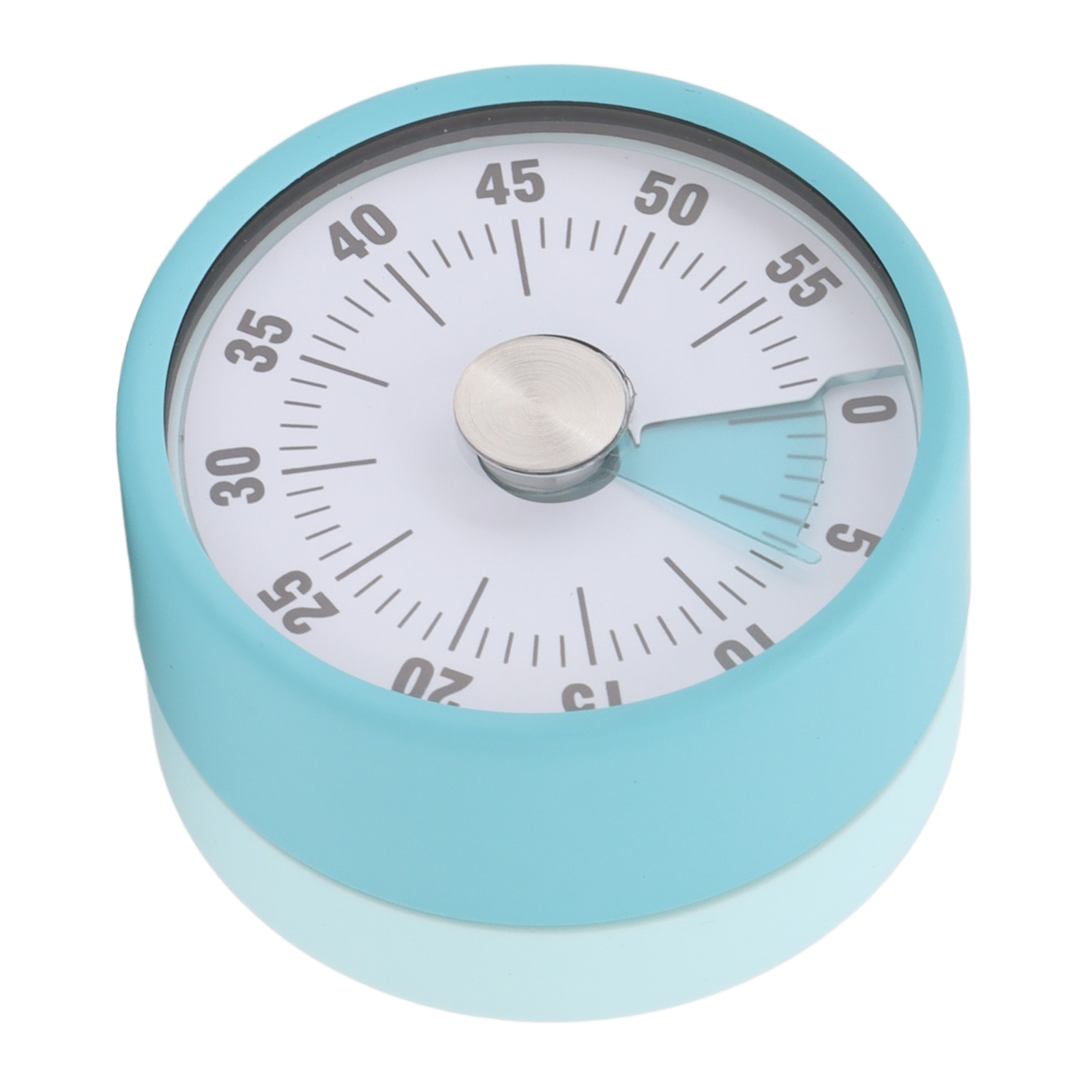 Hochpräziser Mechanischer Küchentimer Aus Edelstahl, Countdown-timer Für Die Heimische Küche, Blau