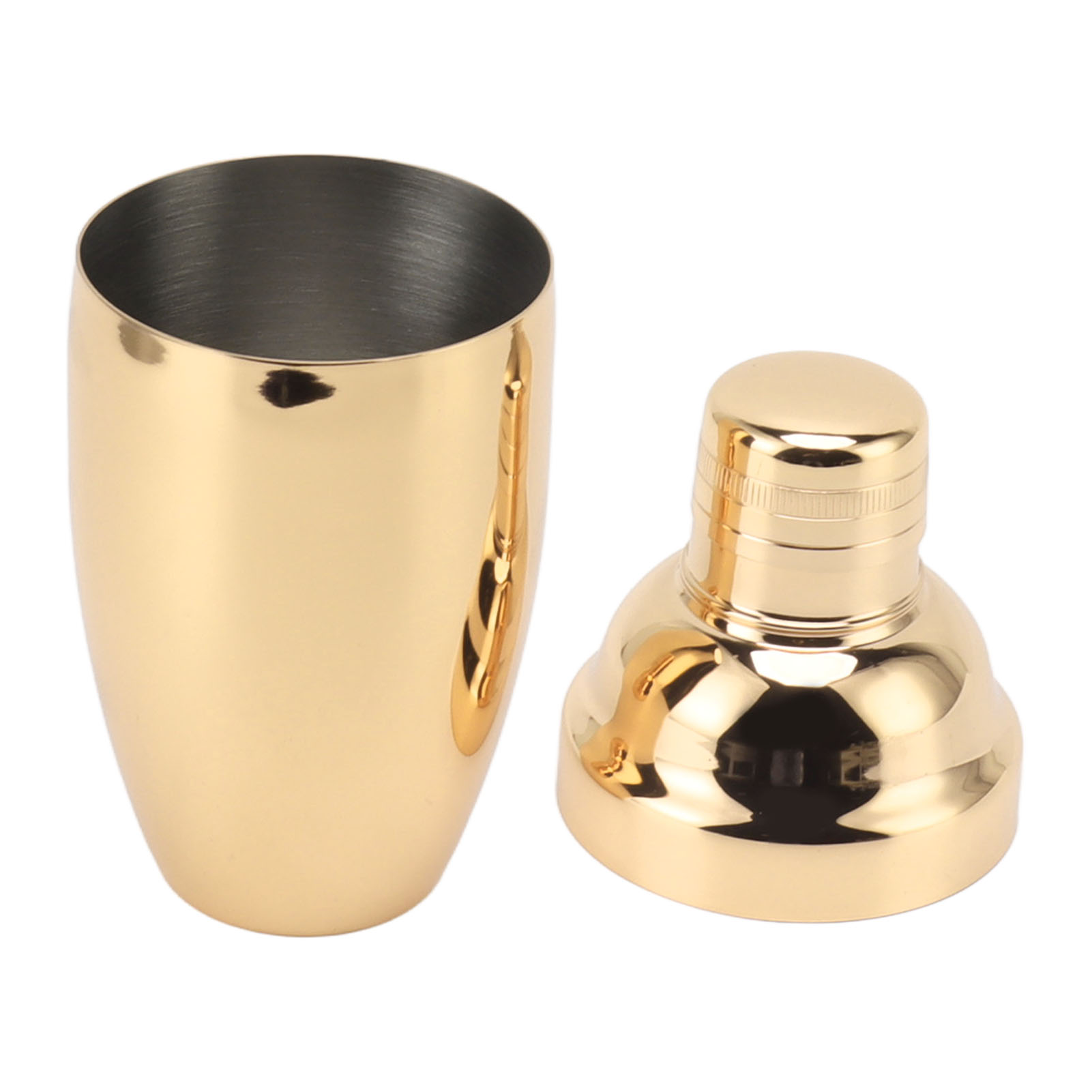 Cocktailshaker Aus Edelstahl, Rostfrei, Für Küche, Barkeeper, Mixgetränke, Milch Und Tee, Becher, Gold