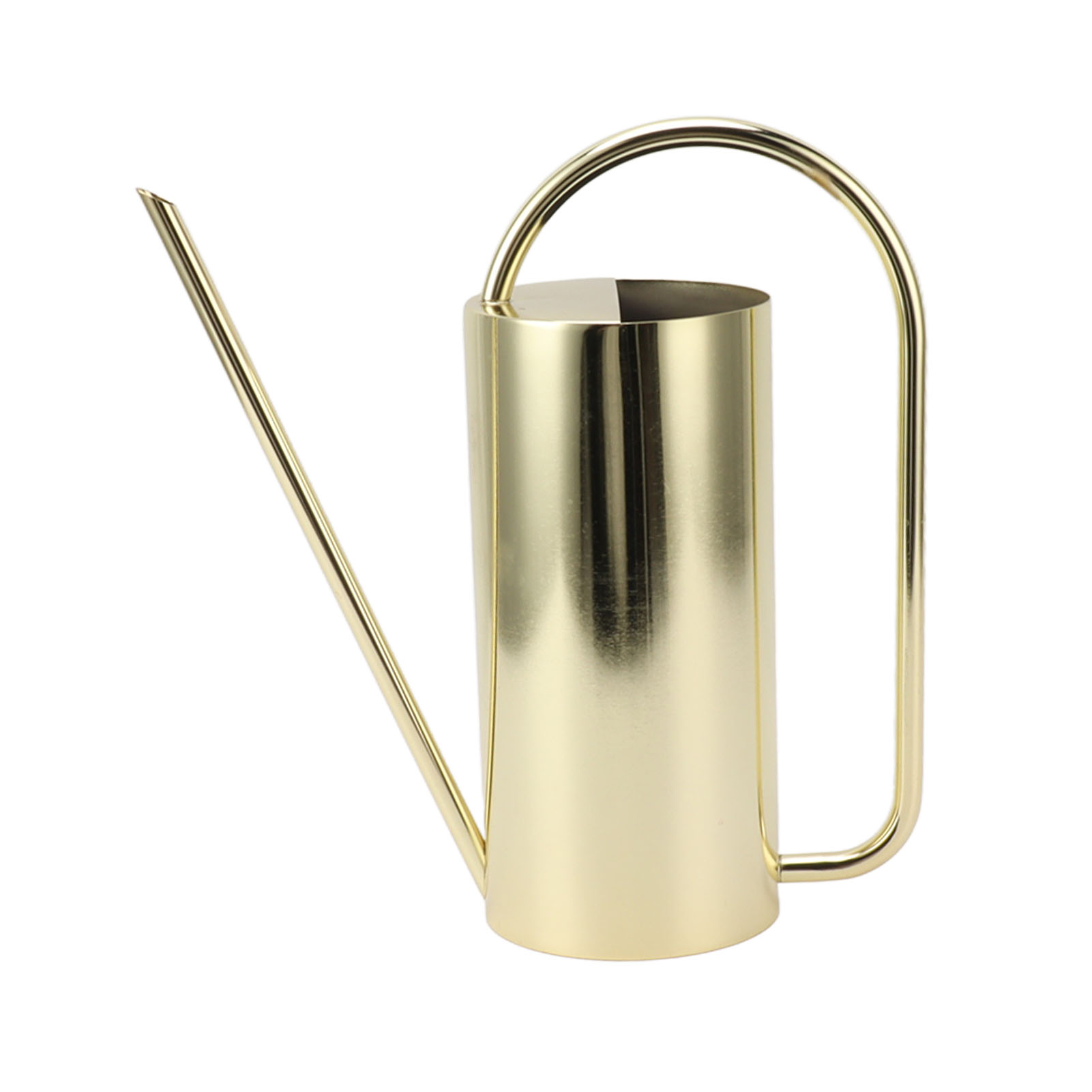 Gießkanne Für Pflanzen Mit Langem Ausguss, 1500 Ml, Großer Wasserkocher, Edelstahl-blumentopf, Gartenbedarf, Goldfarben