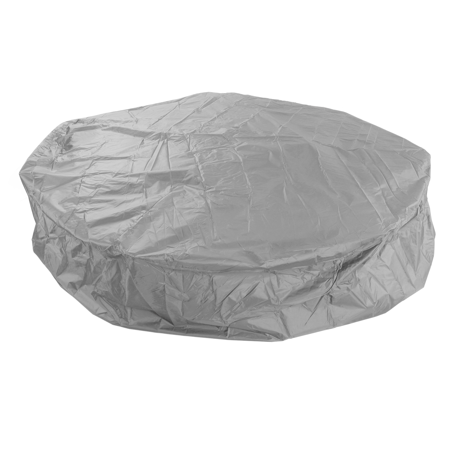 Whirlpoolabdeckung, Rund, 190 Cm, Polyester-taft, Wasserdicht, Grau, 190 X 90 Cm