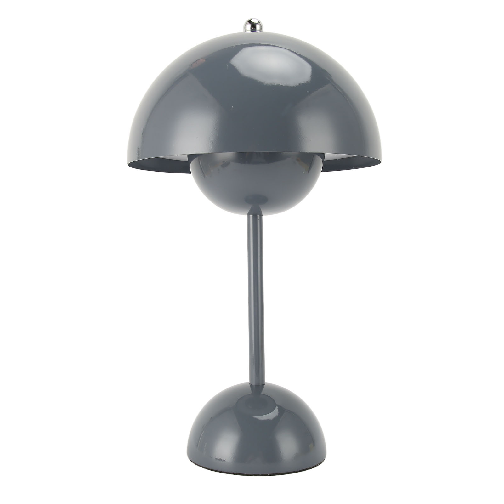 Kabellose Led-tischleuchte Mit Pilzförmigem Schirm, Dimmbar, Usb-aufladbar, Ideal Zum Lesen Im Schlafzimmer, Wohnzimmer Oder Büro (grau)