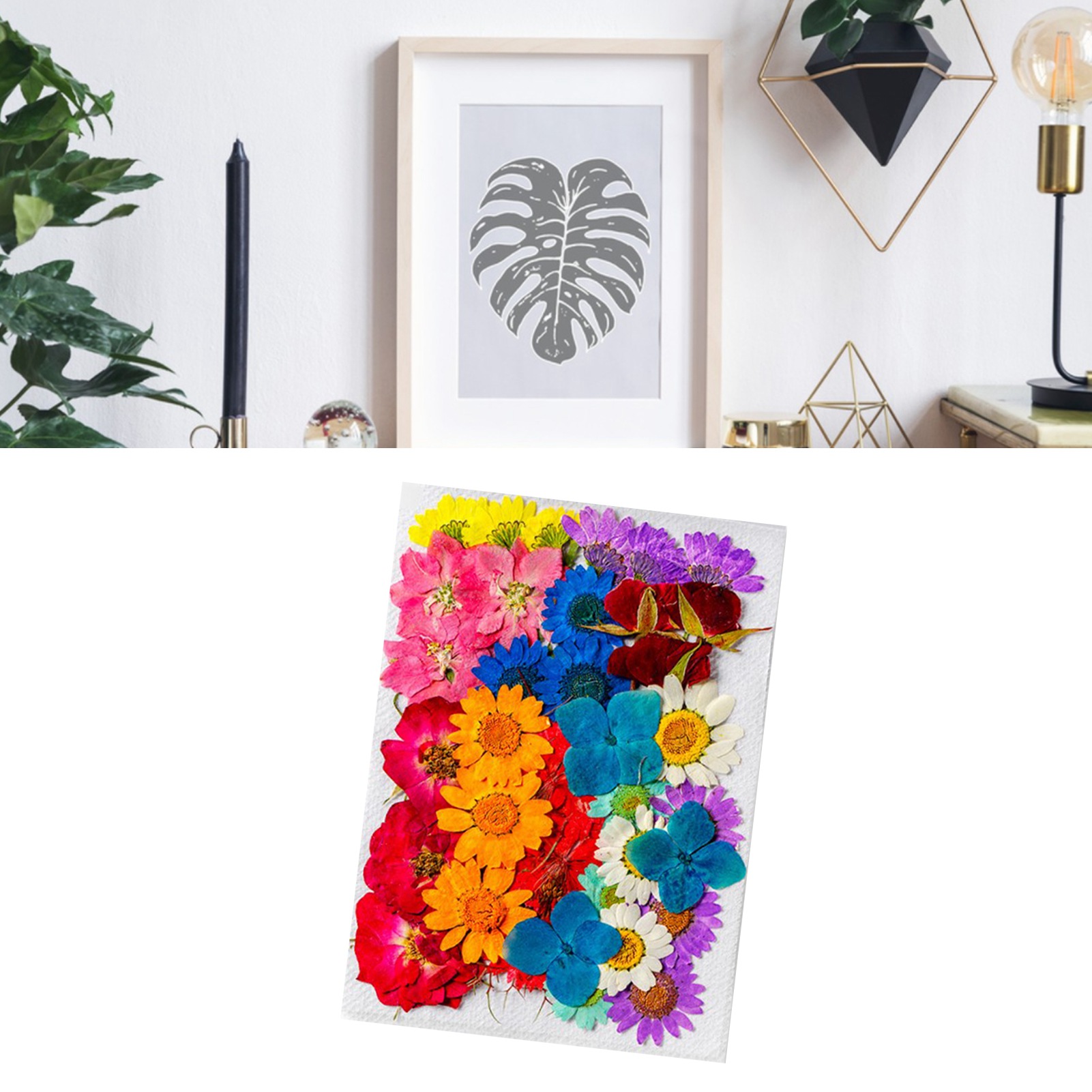 36 Getrocknete Blüten In Verschiedenen Stilen Und Farben, Aus Naturmaterial, Multifunktionale Blütenköpfe Für Diy-dekorationen