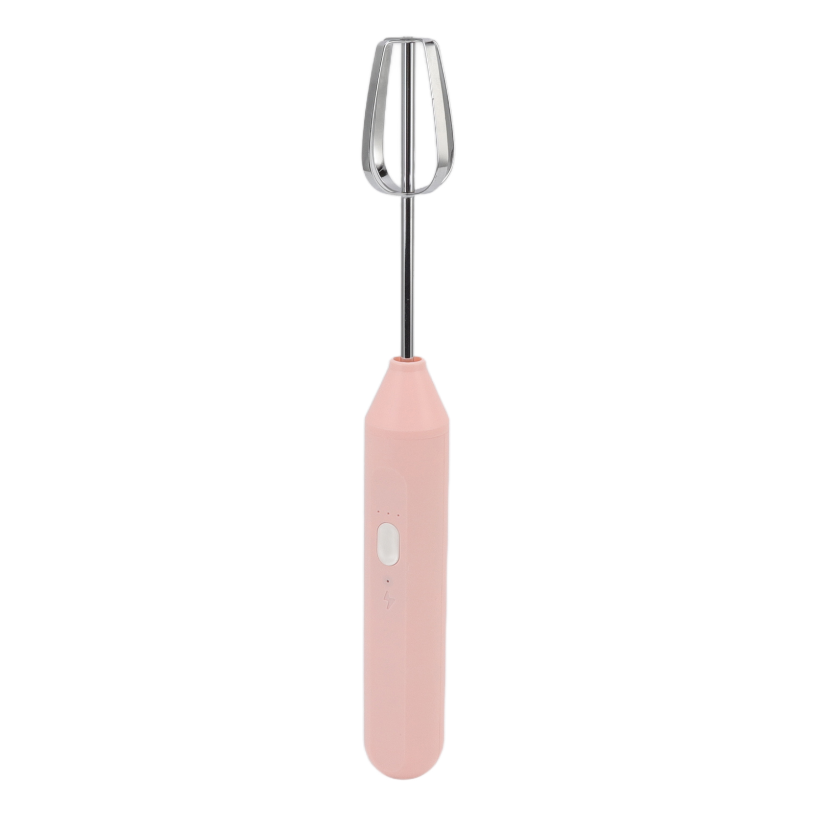 Elektrischer Handmixer, Elektrischer Milchaufschäumer, Kaffeemixer, Milchshake-mixer, Aufschäumer, Küchenhelfer, Pink