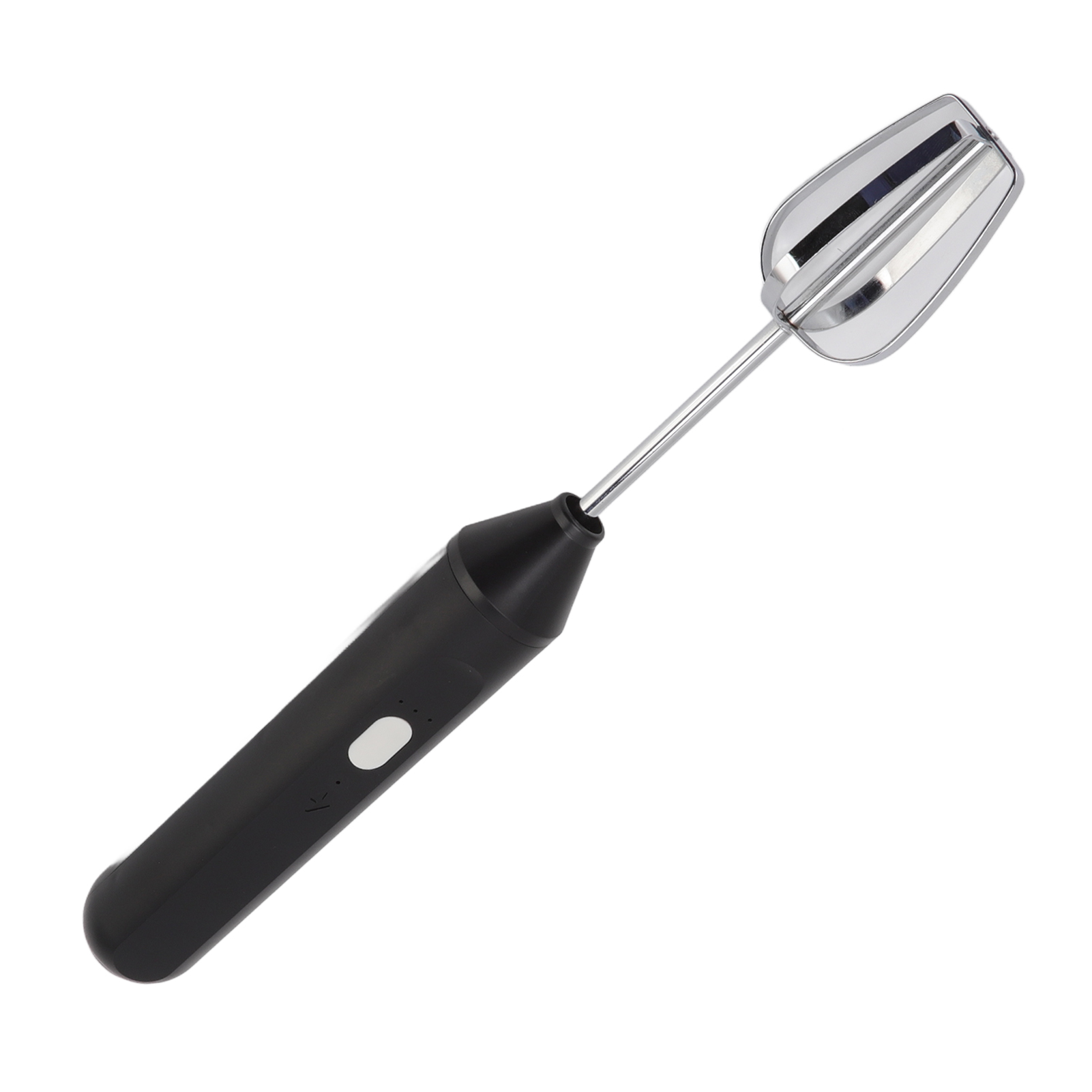 Elektrischer Handmixer, Elektrischer Milchaufschäumer, Kaffeemixer, Milchshake-mixer, Aufschäumer, Küchenhelfer, Schwarz