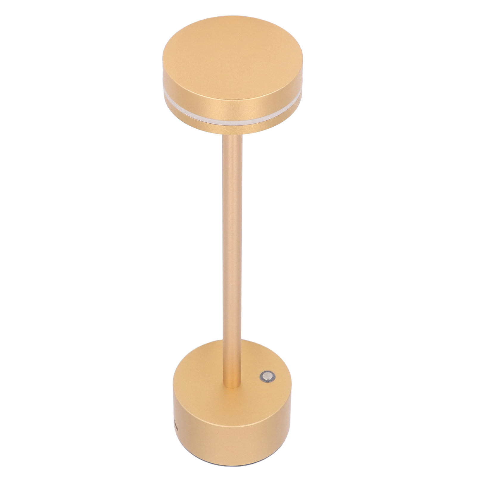 Kabellose Led-tischleuchte Mit 3-farbiger Dimmfunktion, Wiederaufladbar, Touch-steuerung, Für Zuhause, Schlafzimmer, Büro, Gold