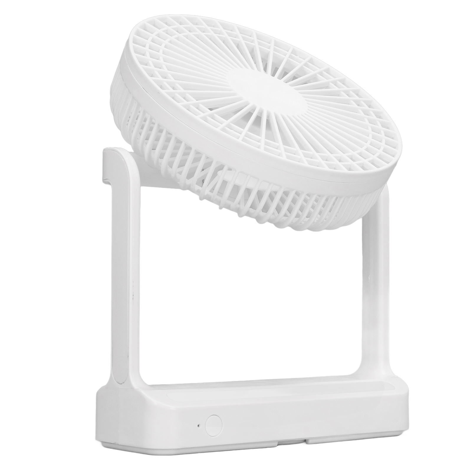 Tragbarer Ventilator Mit Nachtlicht, Mini-tischventilator, Wiederaufladbar, Wandventilator Für Zuhause, Schlafzimmer, Büro