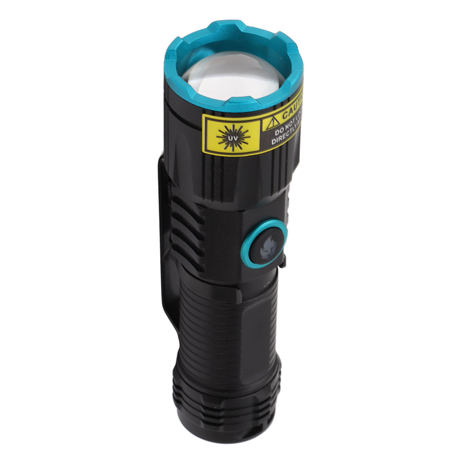 365-nm-led-schwarzlicht-taschenlampe Mit Zoom, Usb-c, Wiederaufladbar, Aluminiumlegierung, Tragbar, Für Tierurin