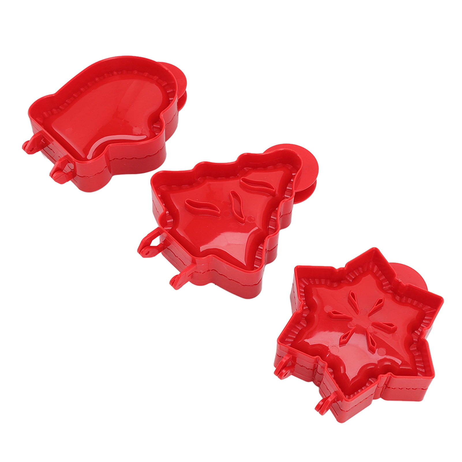 Stückweise Taschenkuchenformen In Form Eines Weihnachtsbaumsterns, Teigpresse, Mini-backformen Für Weihnachtskuchen