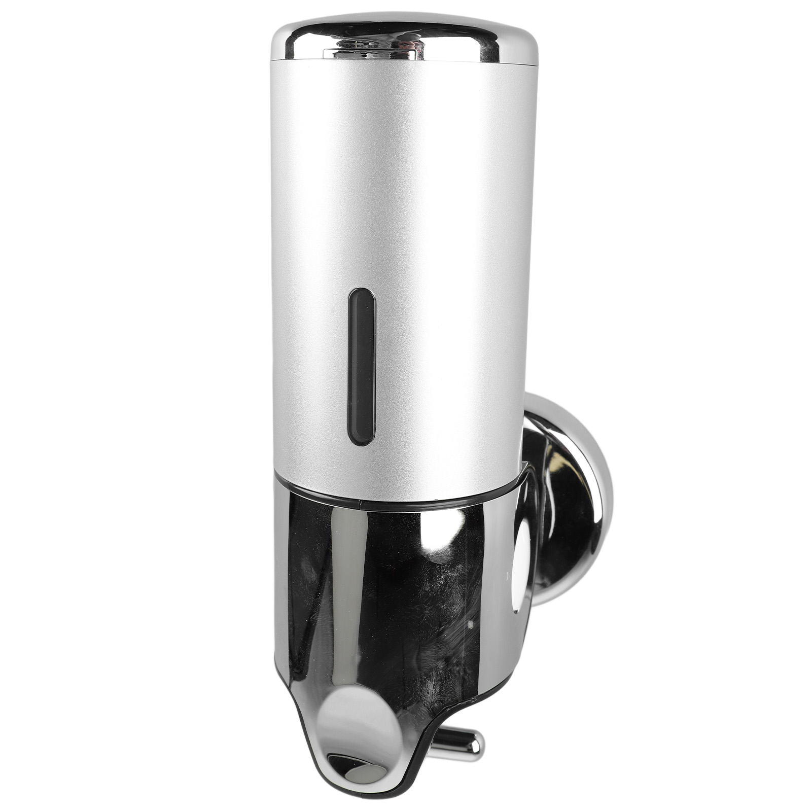 Wandseifenspender, Silberfarben, Abs, Duschgelspender, 500 Ml, Für Hotels, Restaurants, Zuhause