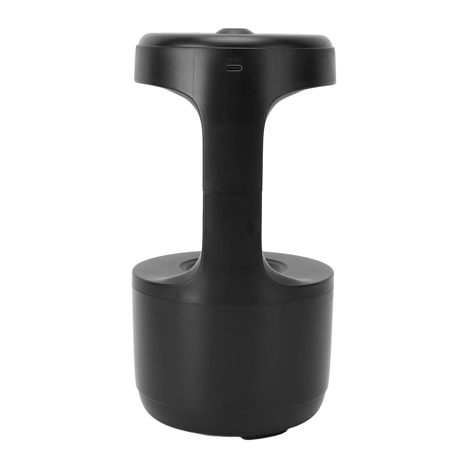Antigravitations-luftbefeuchter, Wassertropfen-luftbefeuchter, Leiser Betrieb, Feiner Nebel, Luftdicht, Usb-betrieben, Schwarz