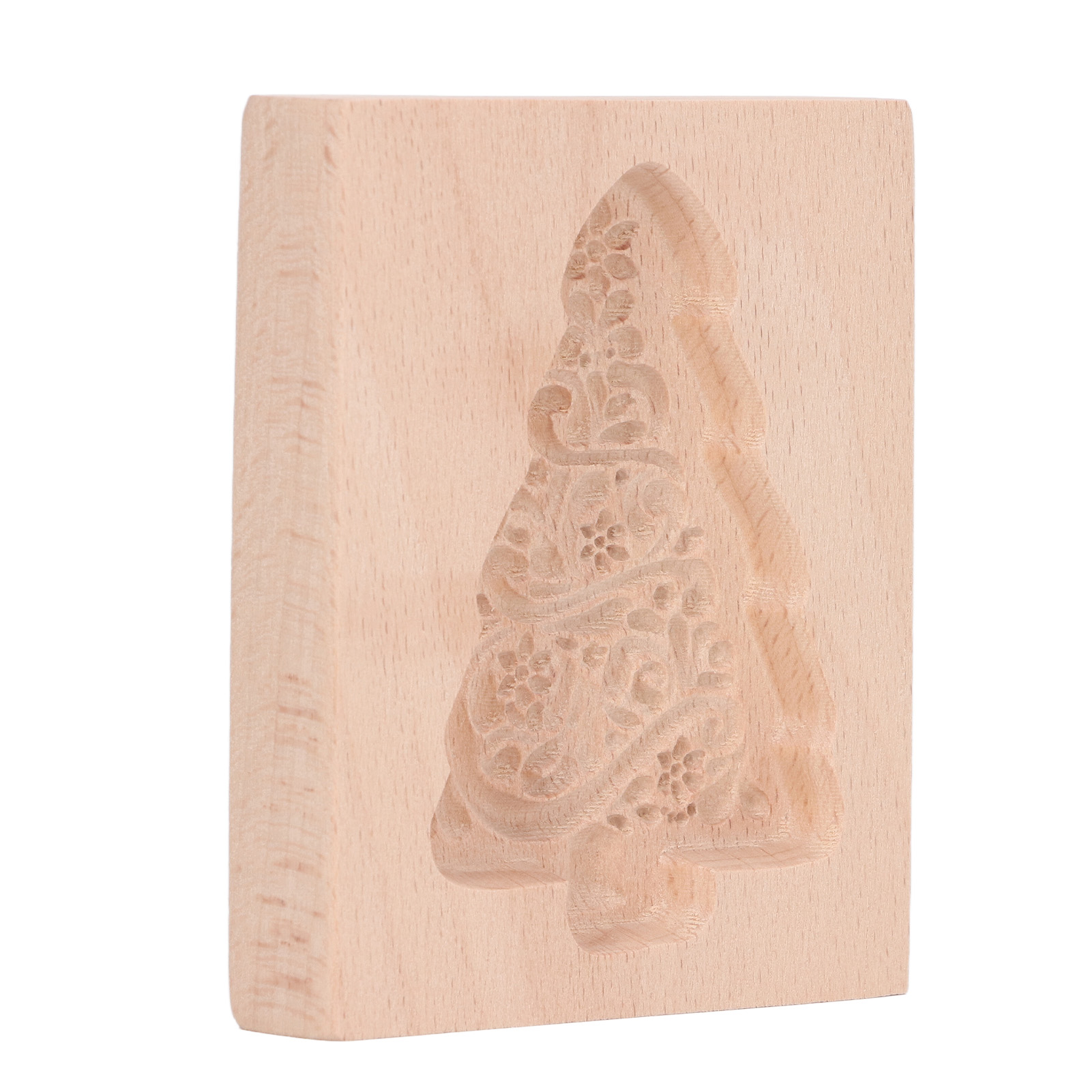 Ausstechform Aus Holz, Lebkuchenform, Prägeform Für Weihnachtsbäume