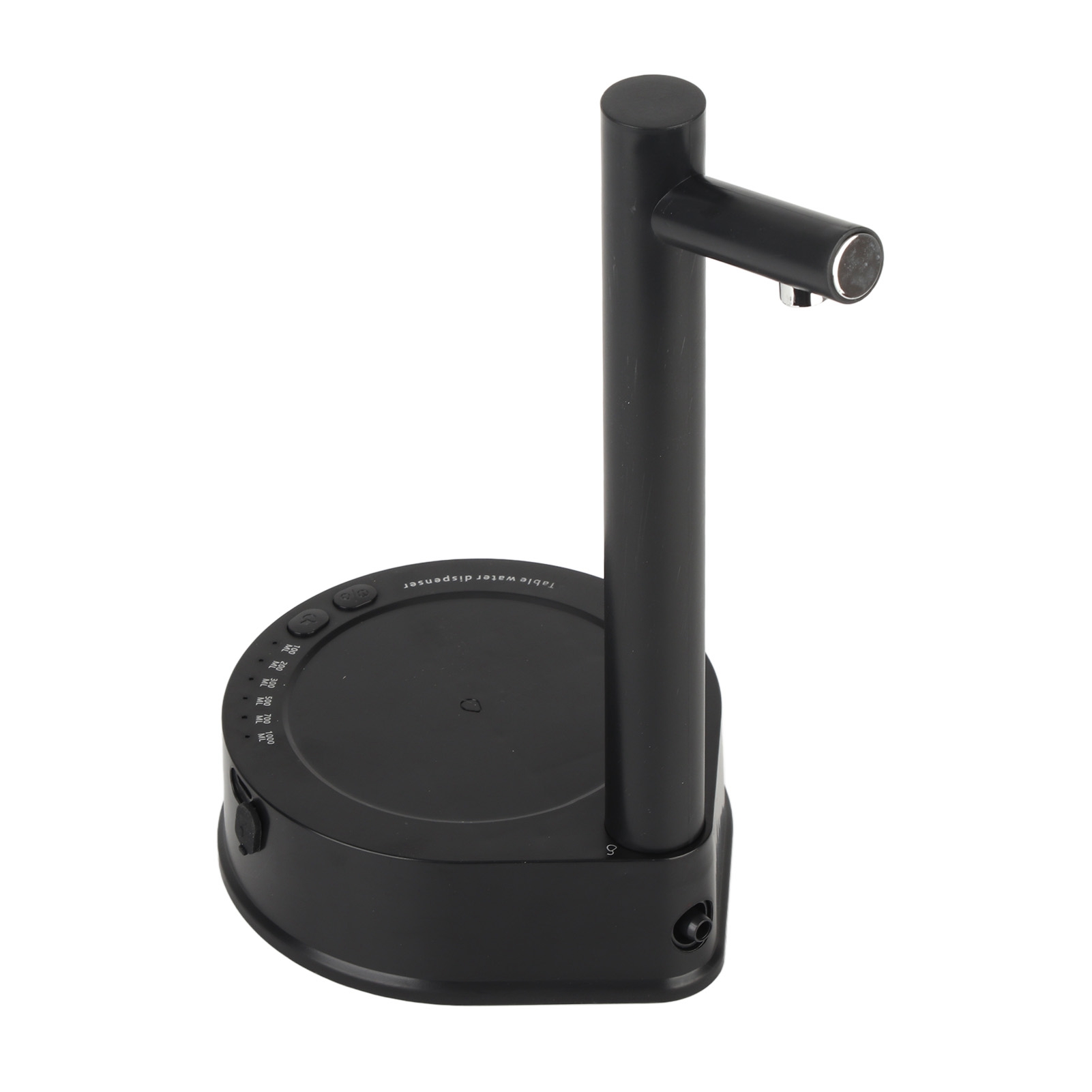 Kabellose Wasserflaschenpumpe, Abnehmbarer Automatischer Wasserspender, Tragbarer Wasserpumpenspender Für Zuhause, Küche Und Büro, Schwarz
